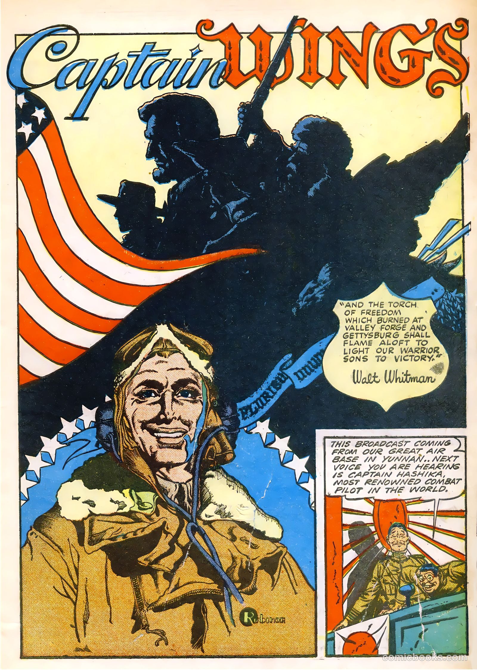 Wings Comics #45 (1944) — page 3 of 52