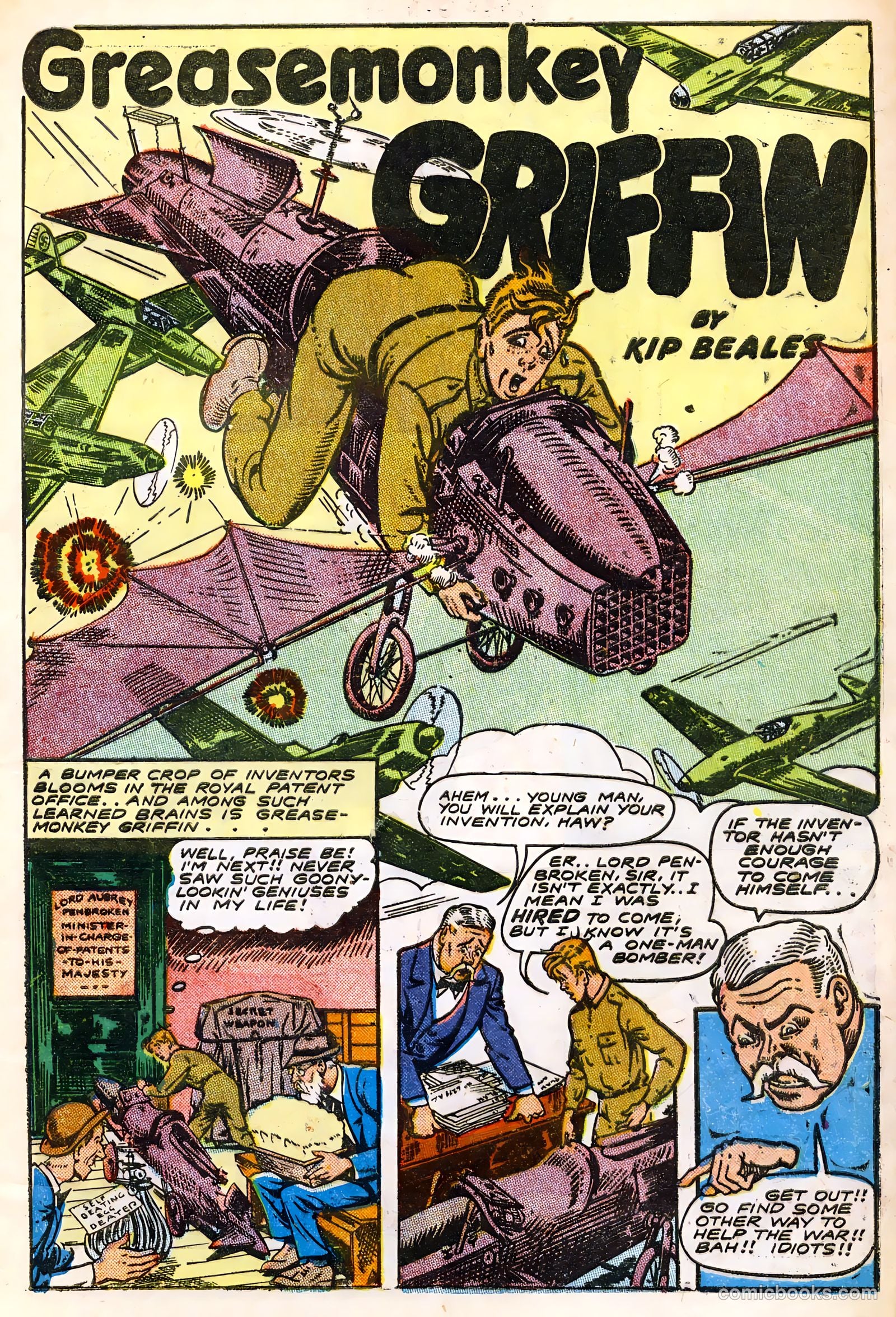 Wings Comics #45 (1944) — page 13 of 52