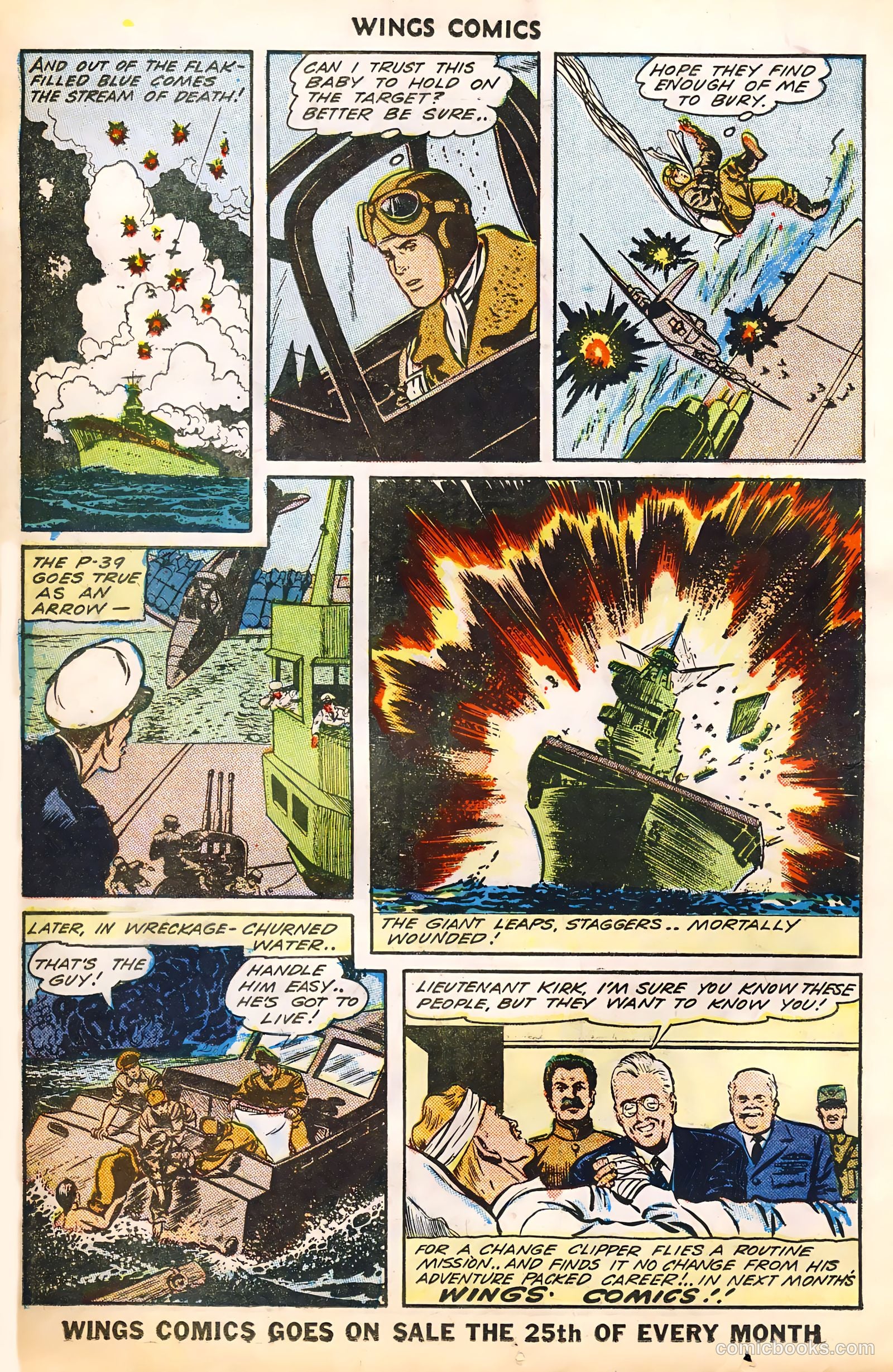 Wings Comics #45 (1944) — page 26 of 52