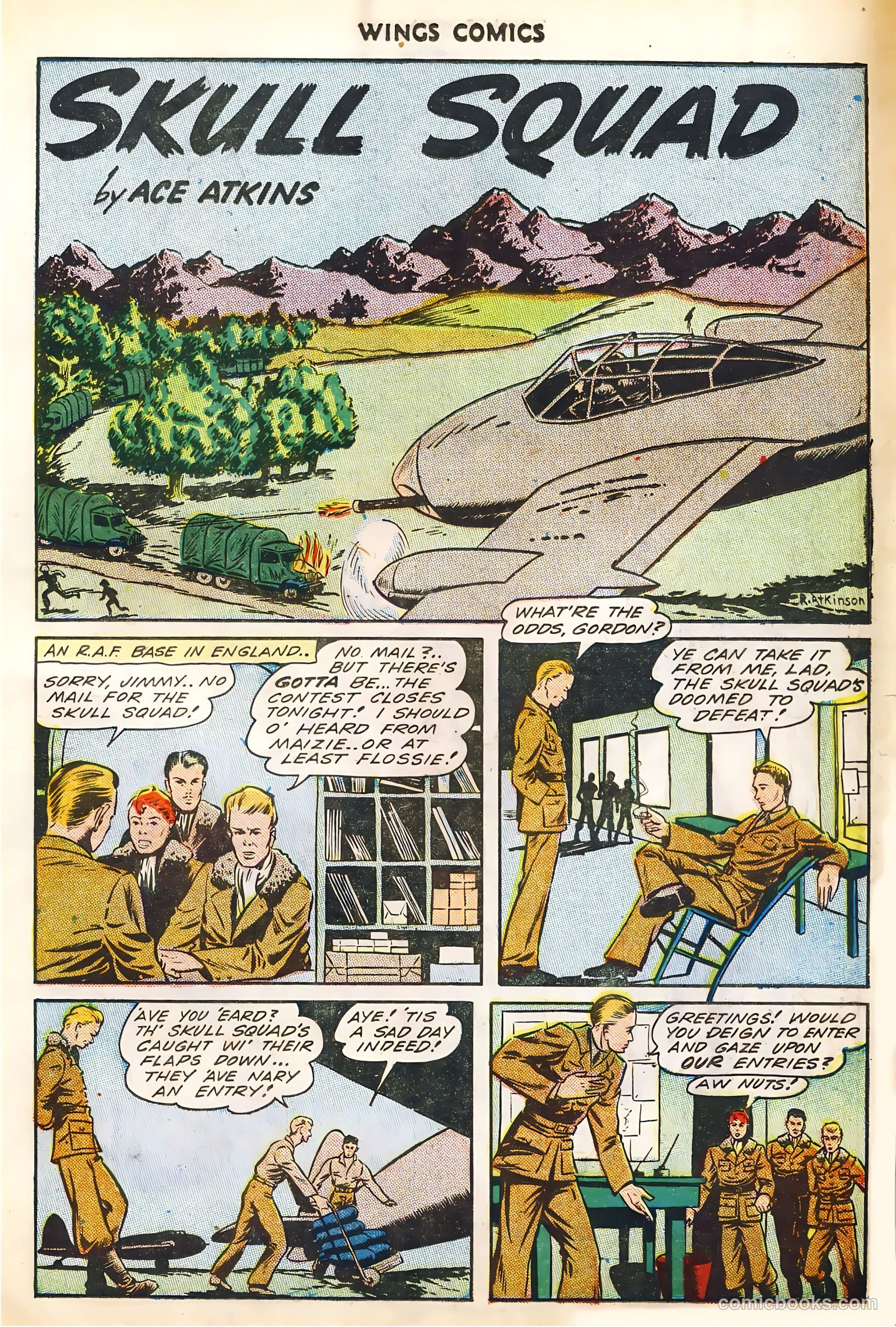 Wings Comics #45 (1944) — page 27 of 52