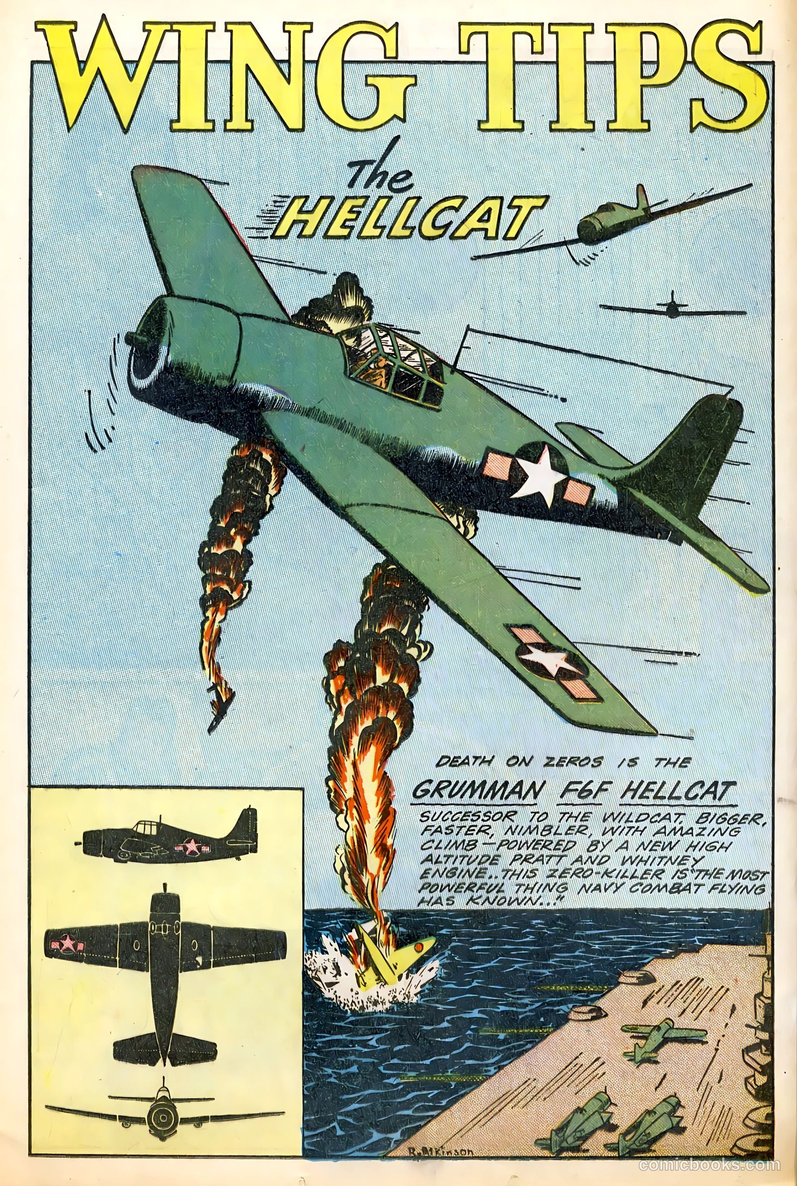 Wings Comics #45 (1944) — page 33 of 52