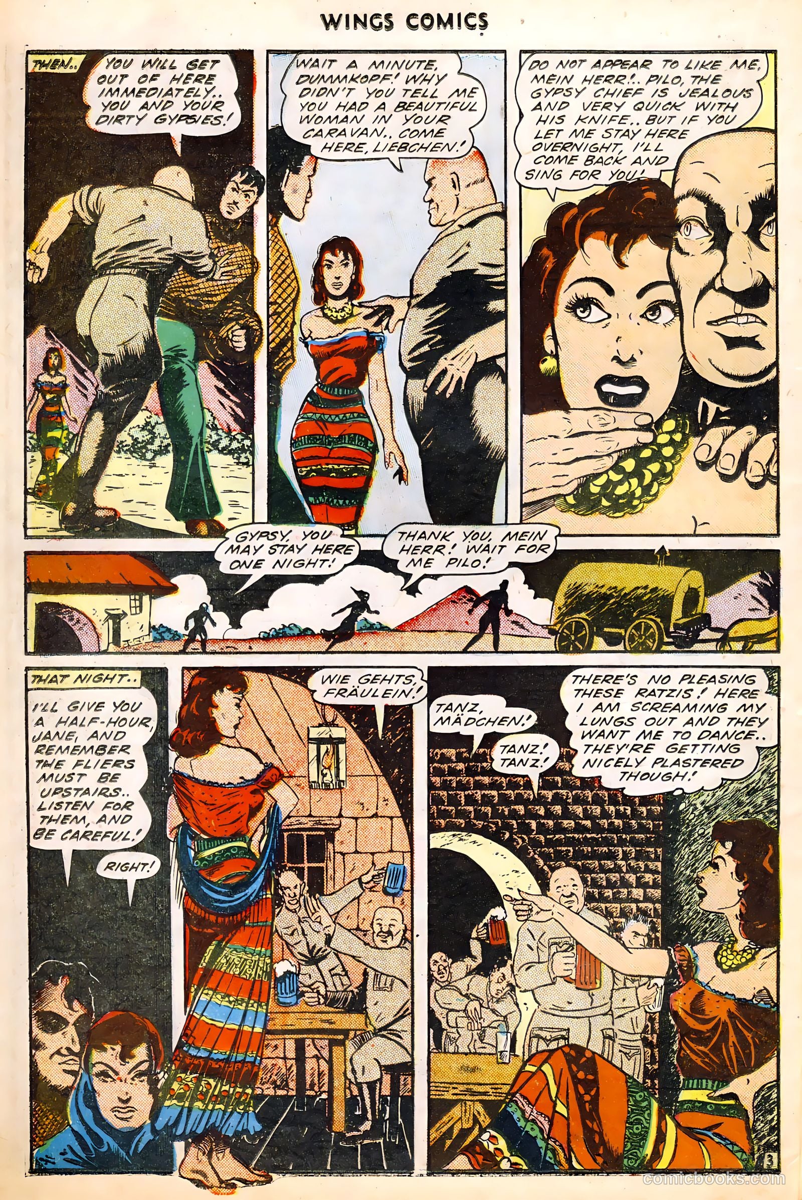 Wings Comics #45 (1944) — page 36 of 52