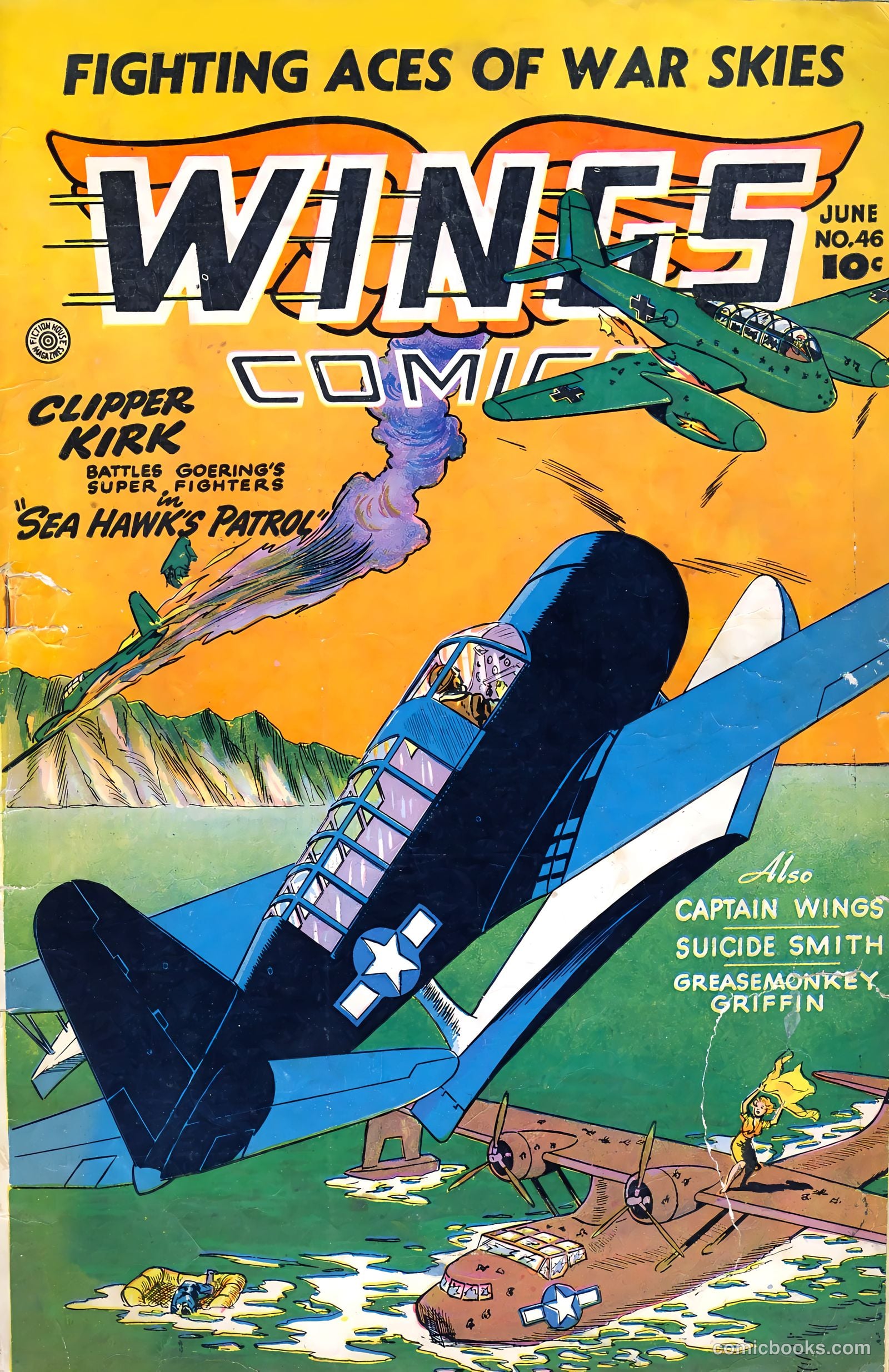 Wings Comics #46