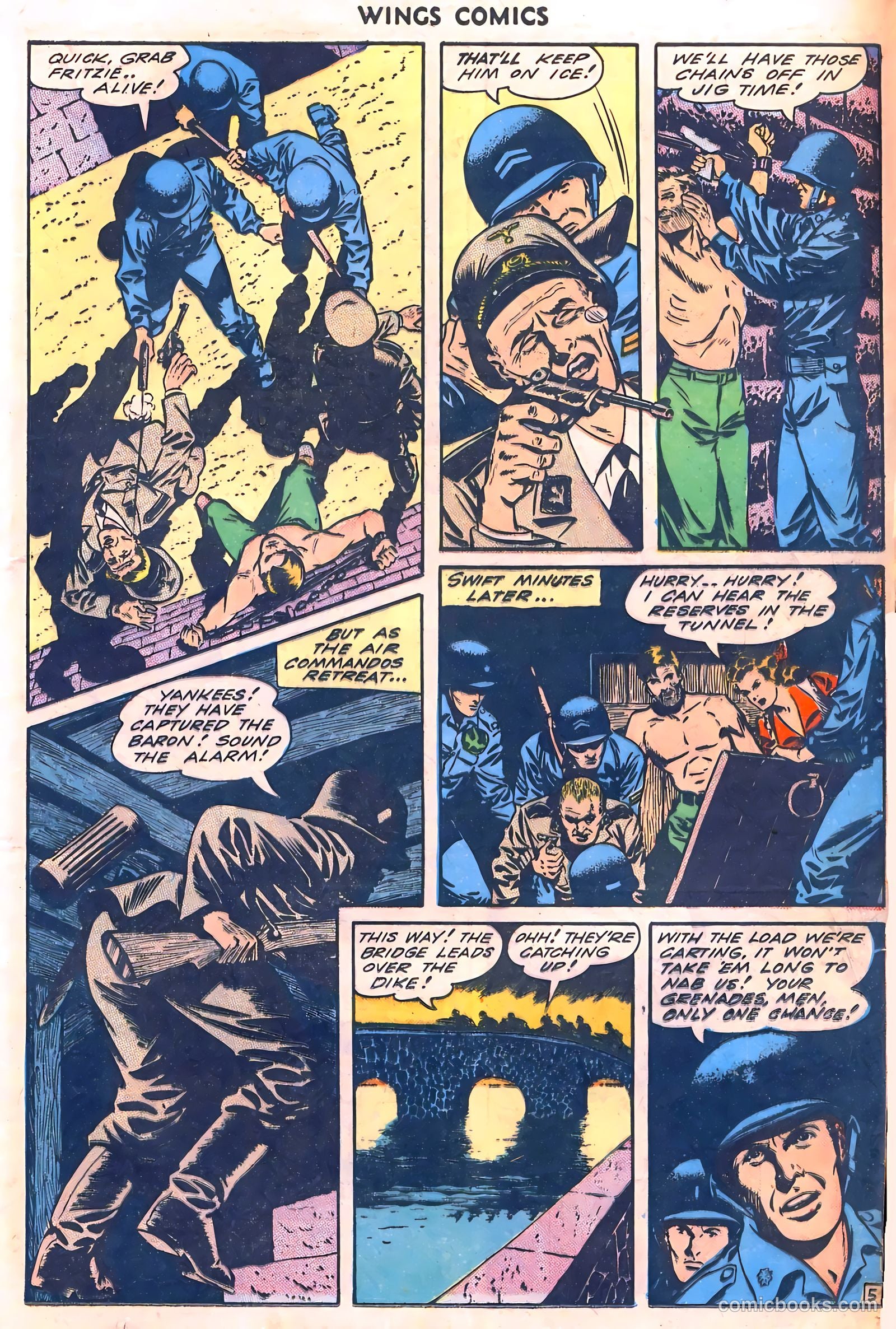 Wings Comics #46 (1944) — page 25 of 52