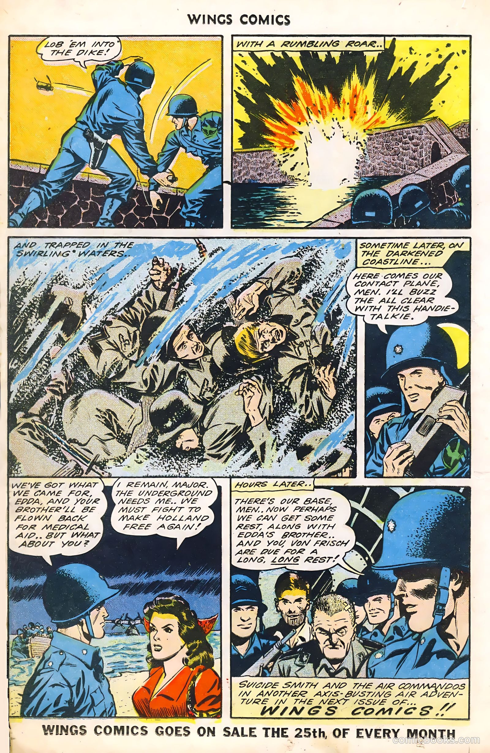 Wings Comics #46 (1944) — page 26 of 52