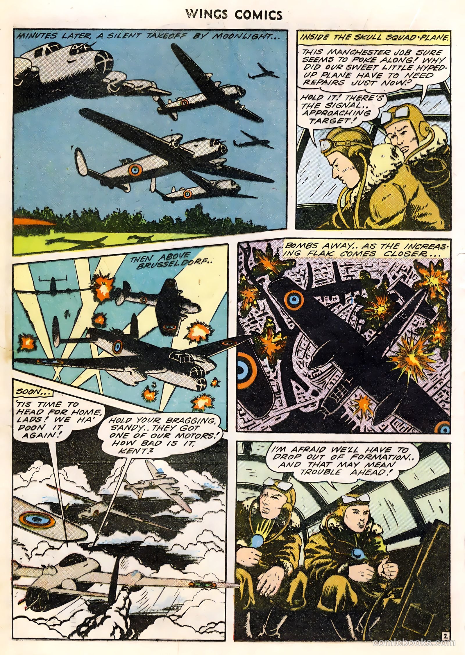 Wings Comics #46 (1944) — page 28 of 52