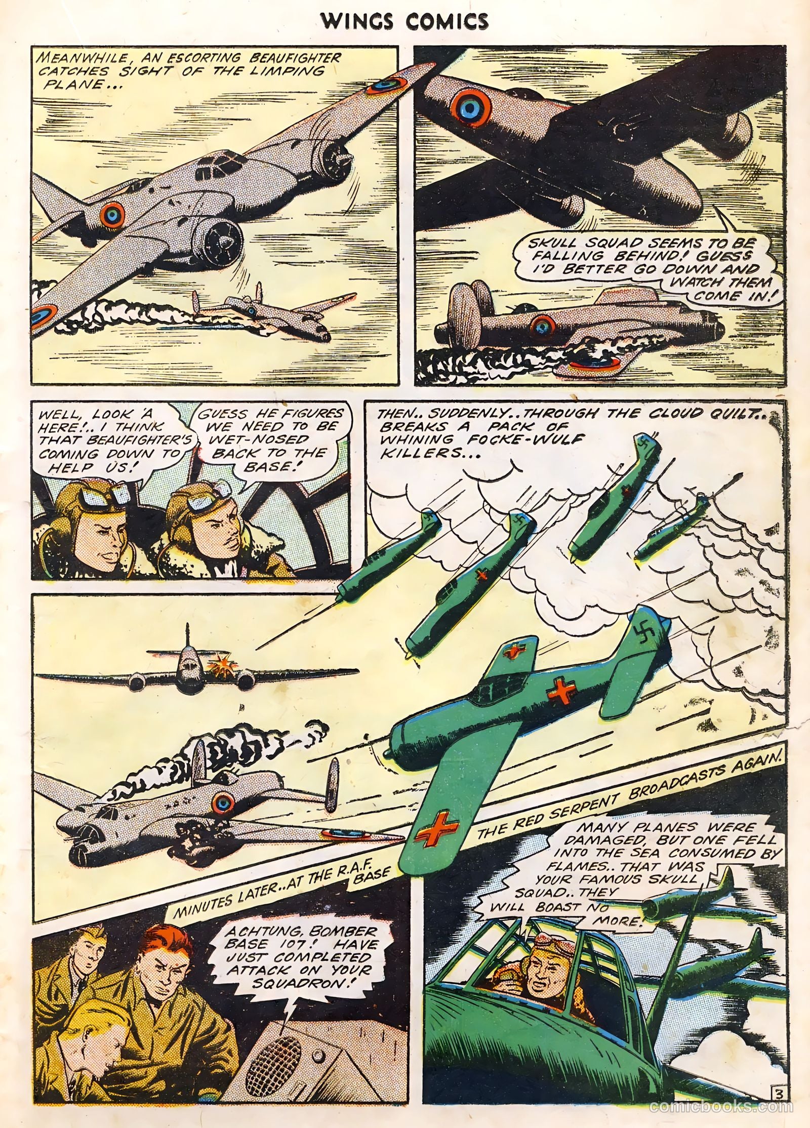 Wings Comics #46 (1944) — page 29 of 52