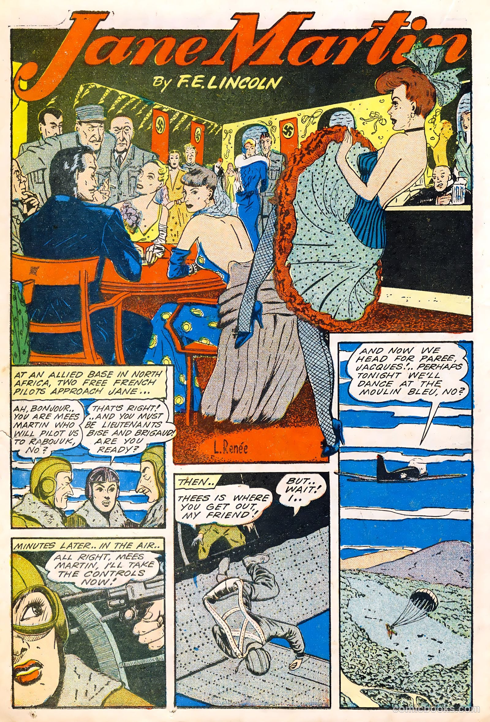 Wings Comics #46 (1944) — page 34 of 52