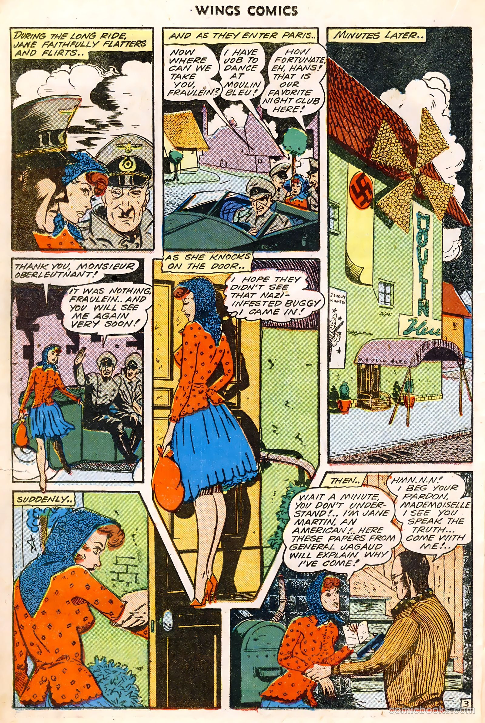 Wings Comics #46 (1944) — page 36 of 52