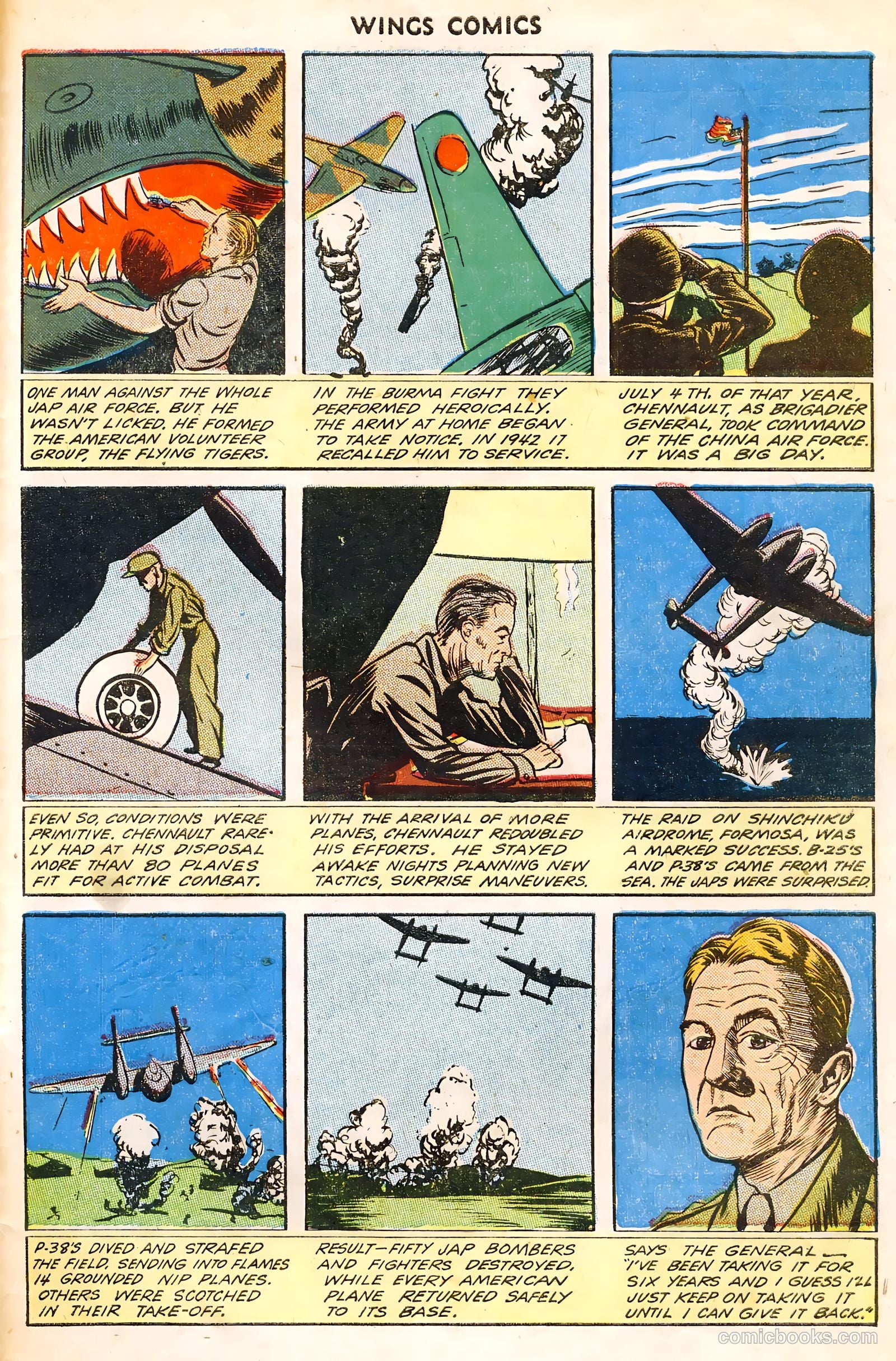 Wings Comics #46 (1944) — page 41 of 52