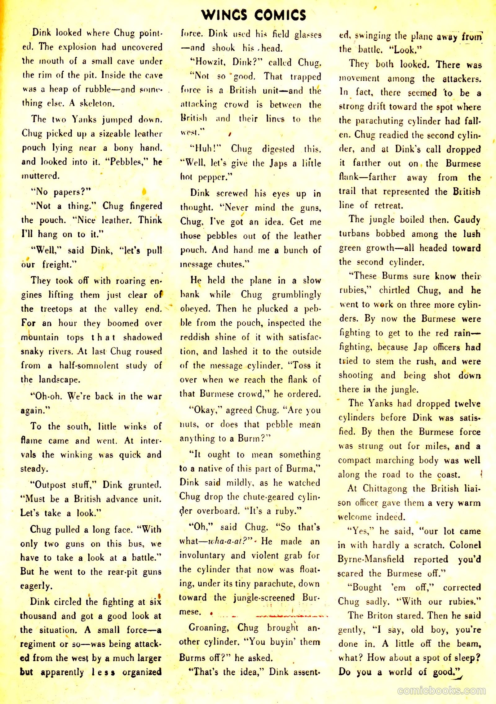 Wings Comics #46 (1944) — page 43 of 52