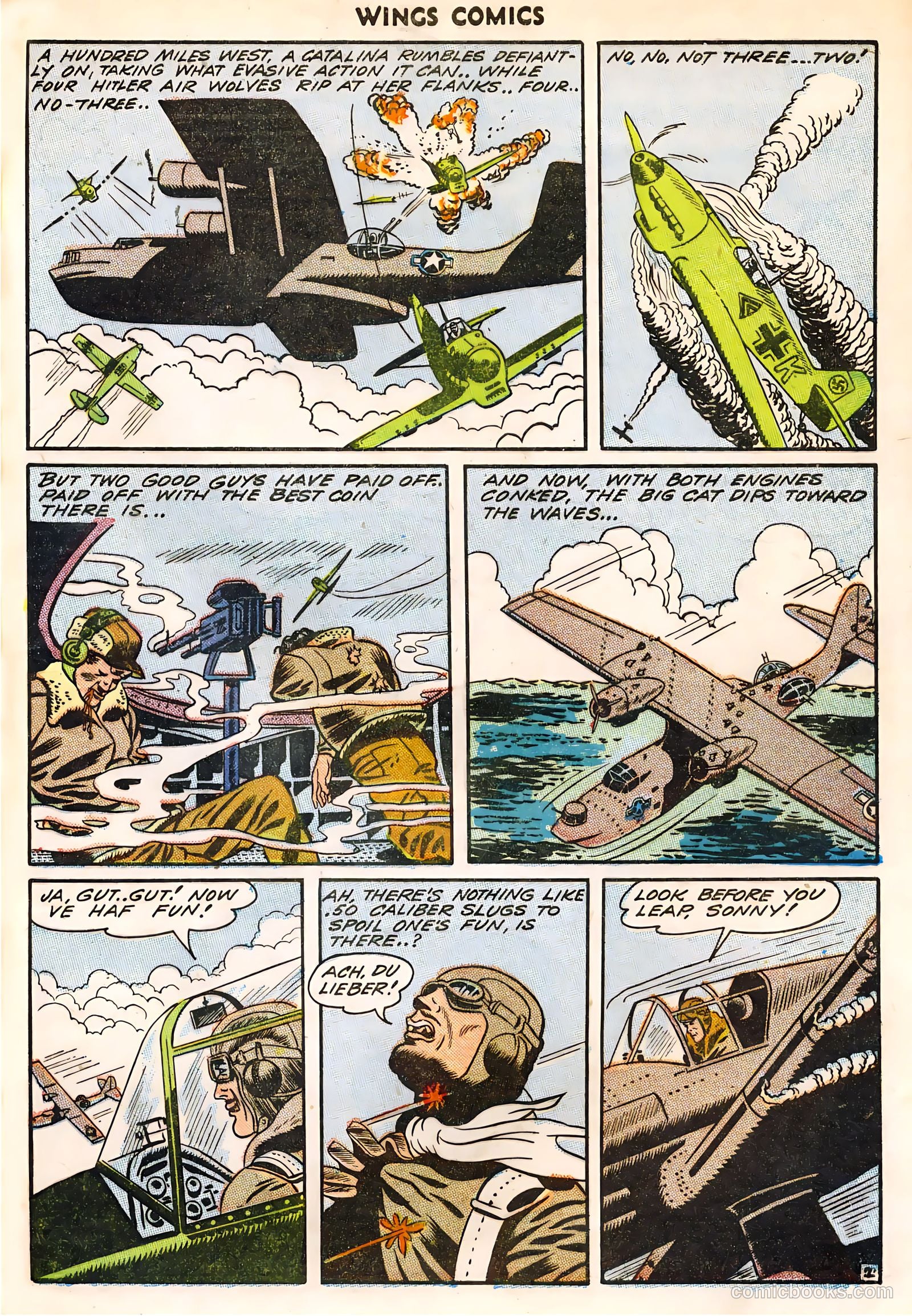 Wings Comics #46 (1944) — page 45 of 52