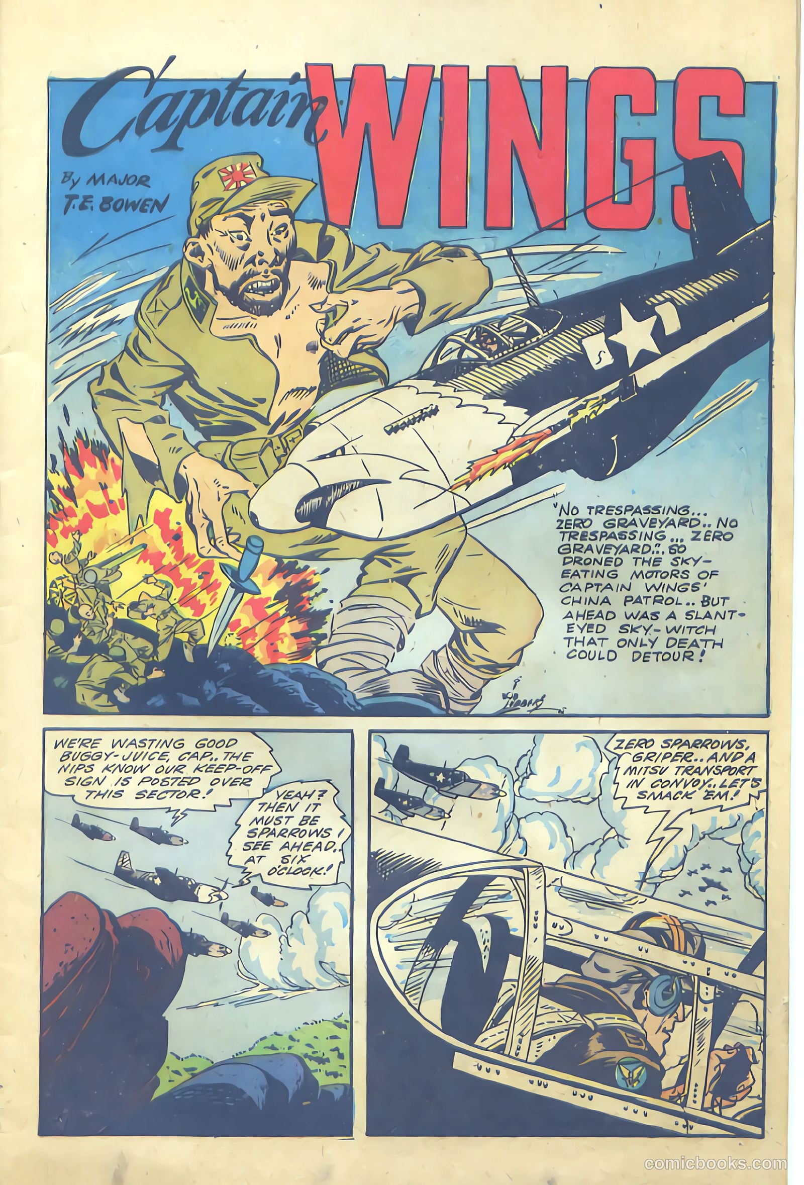 Wings Comics #47 (1944) — page 3 of 52