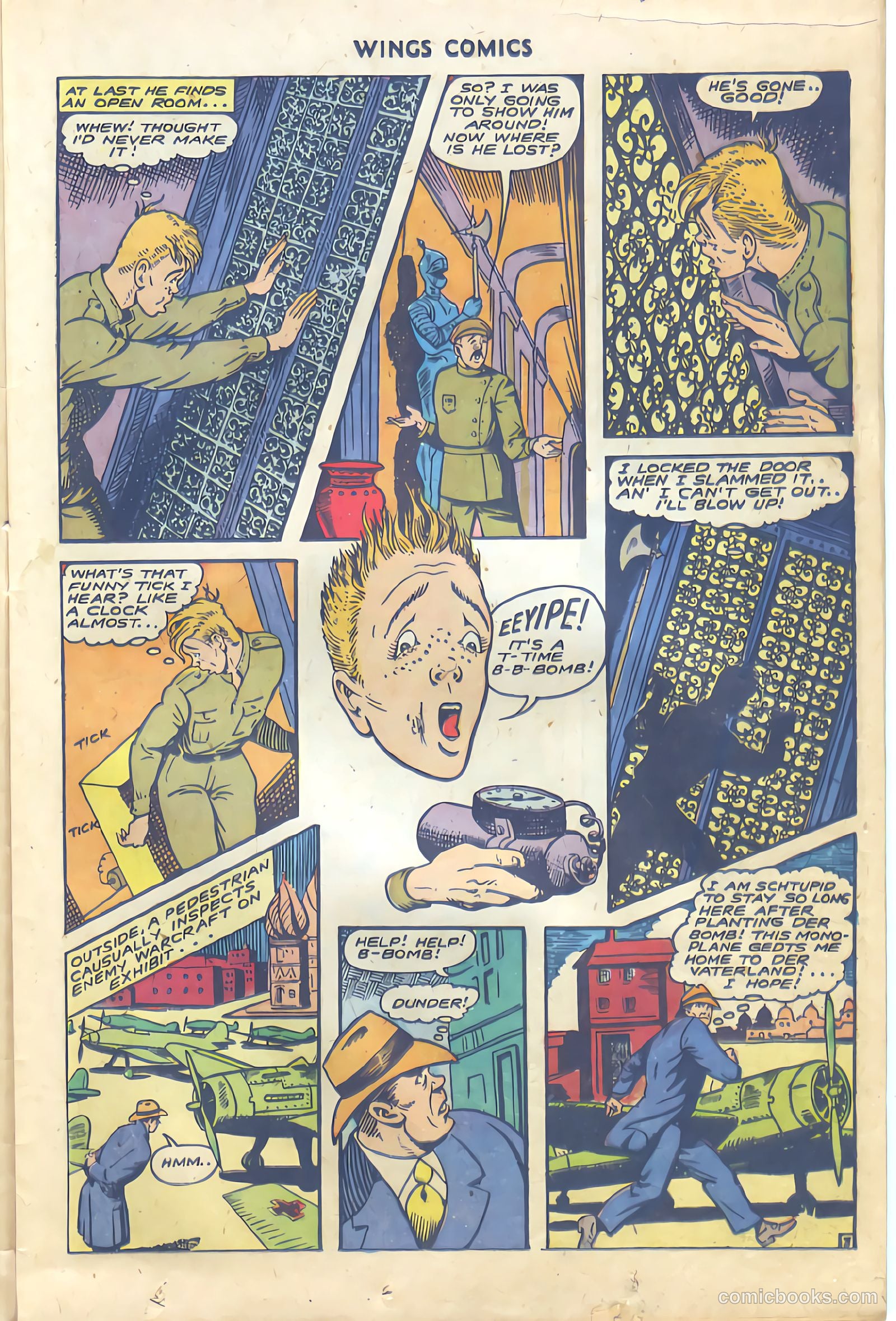 Wings Comics #47 (1944) — page 15 of 52
