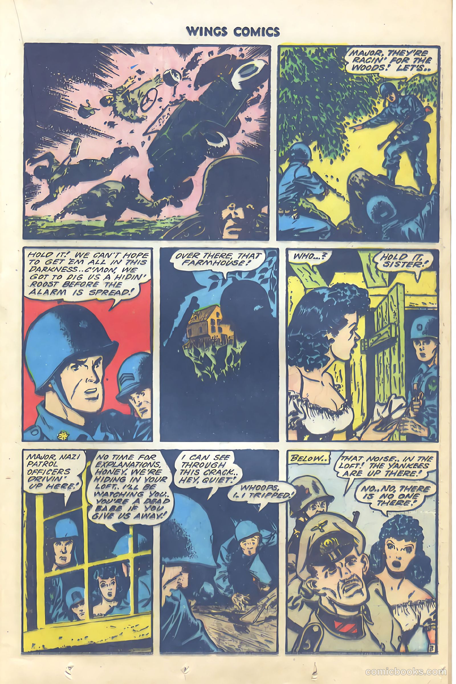 Wings Comics #47 (1944) — page 23 of 52