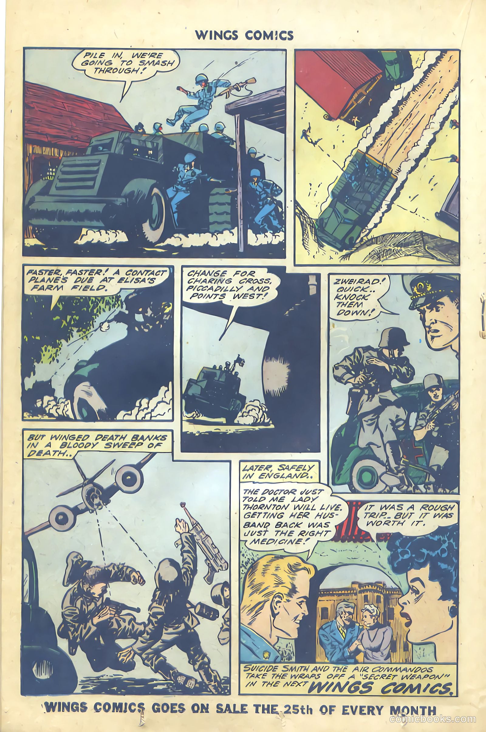 Wings Comics #47 (1944) — page 26 of 52