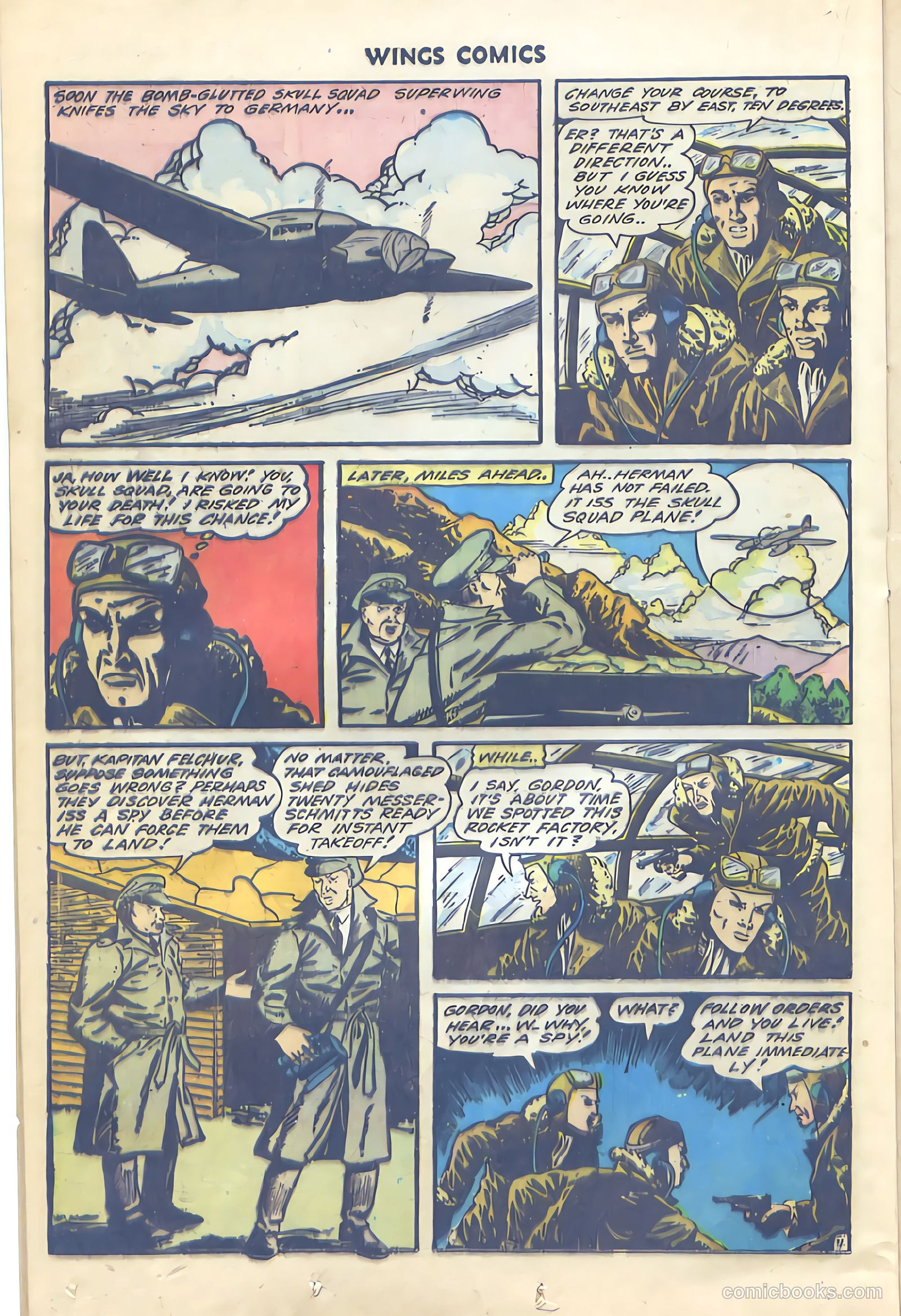 Wings Comics #47 (1944) — page 30 of 52