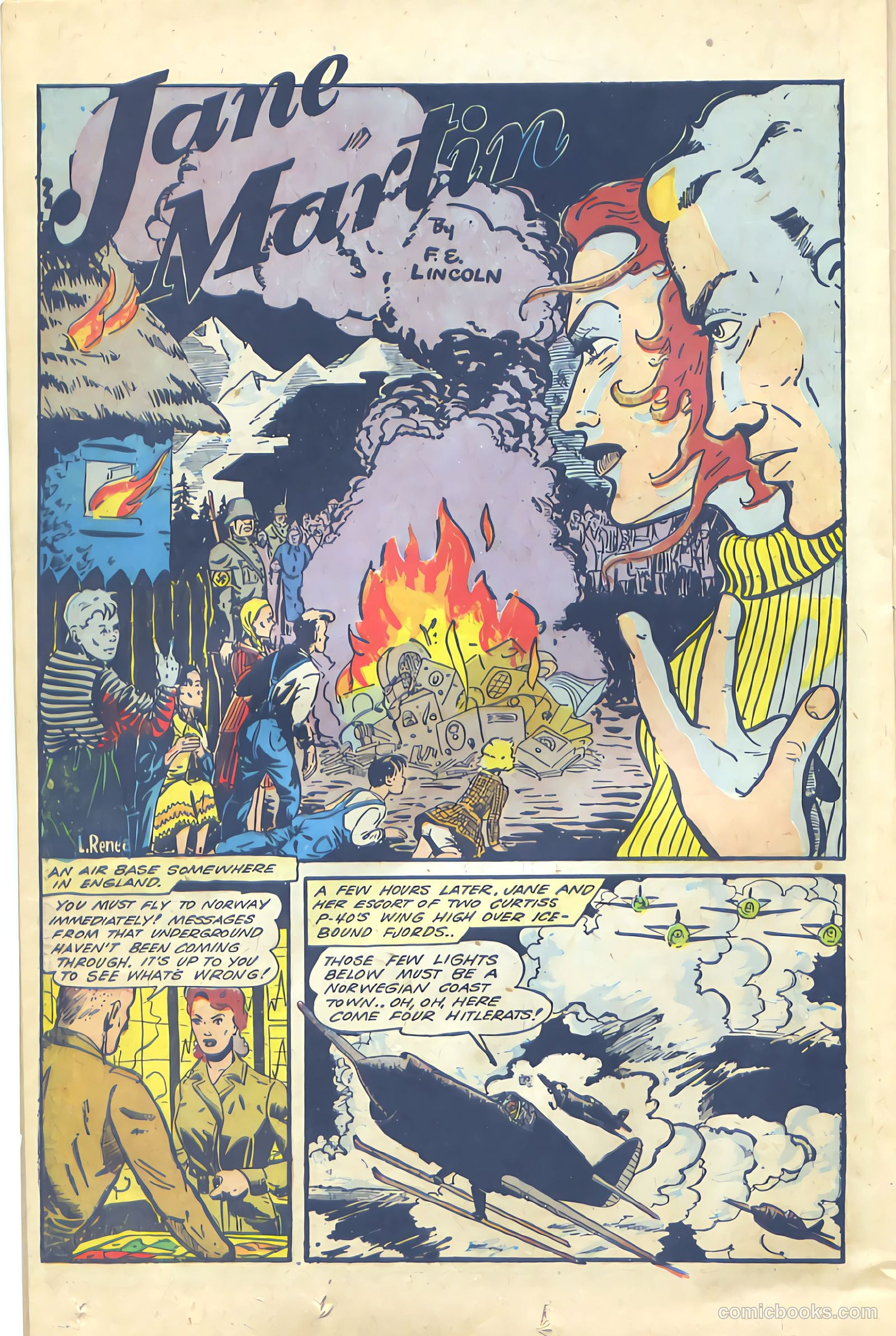 Wings Comics #47 (1944) — page 34 of 52