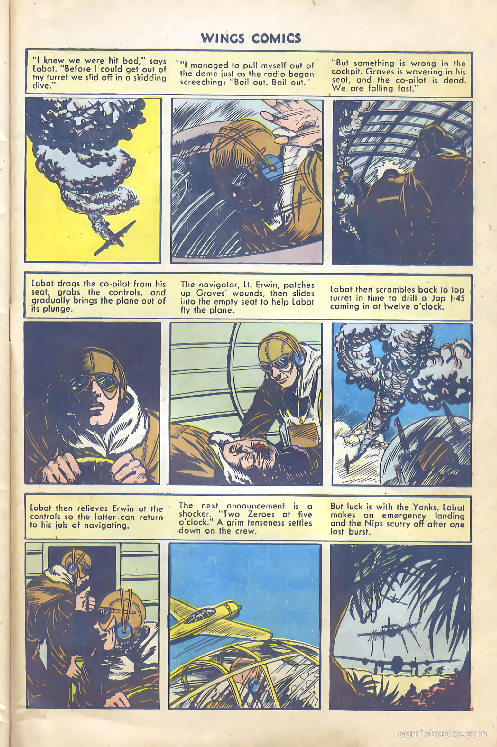 Wings Comics #47 (1944) — page 41 of 52