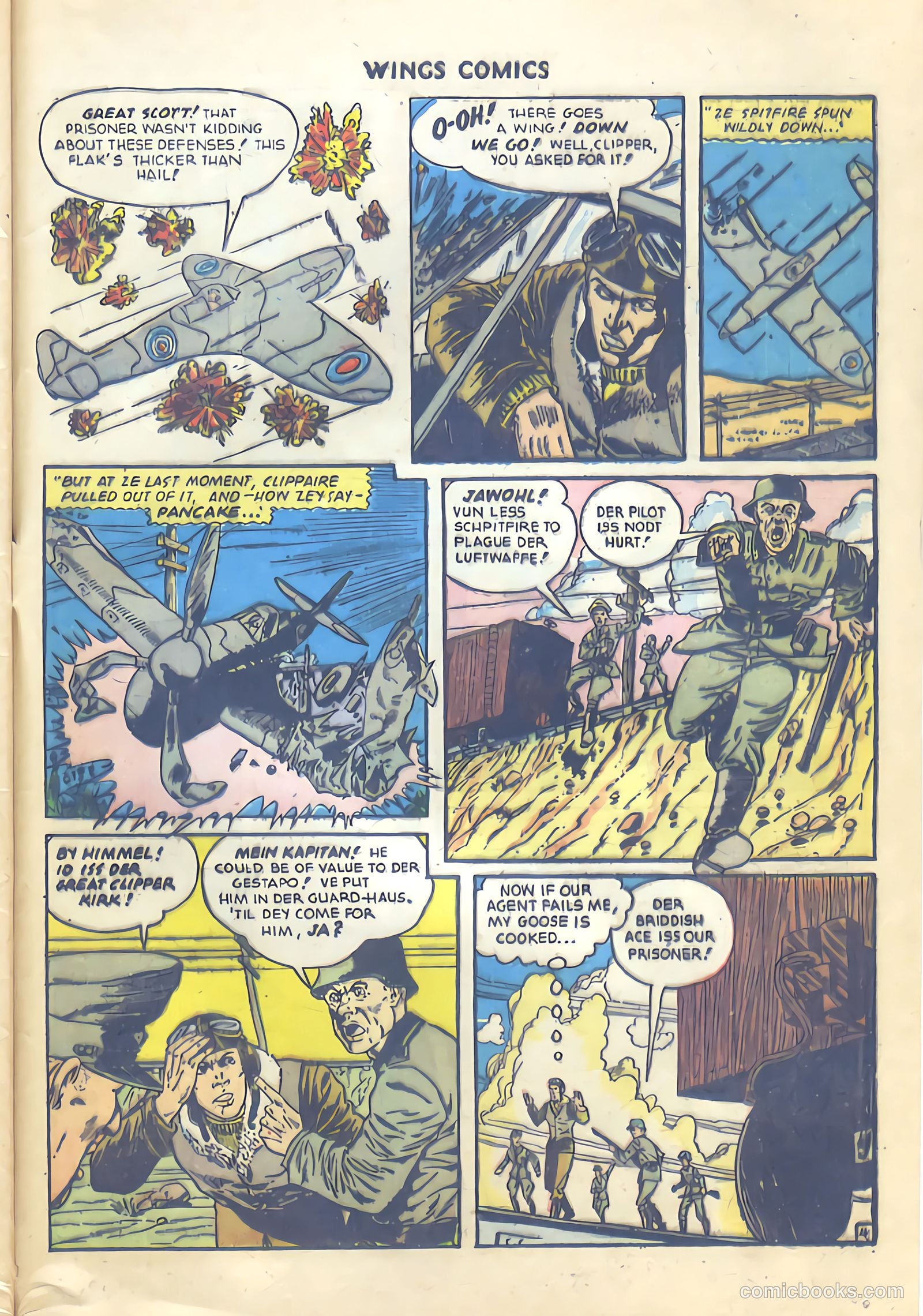 Wings Comics #47 (1944) — page 47 of 52
