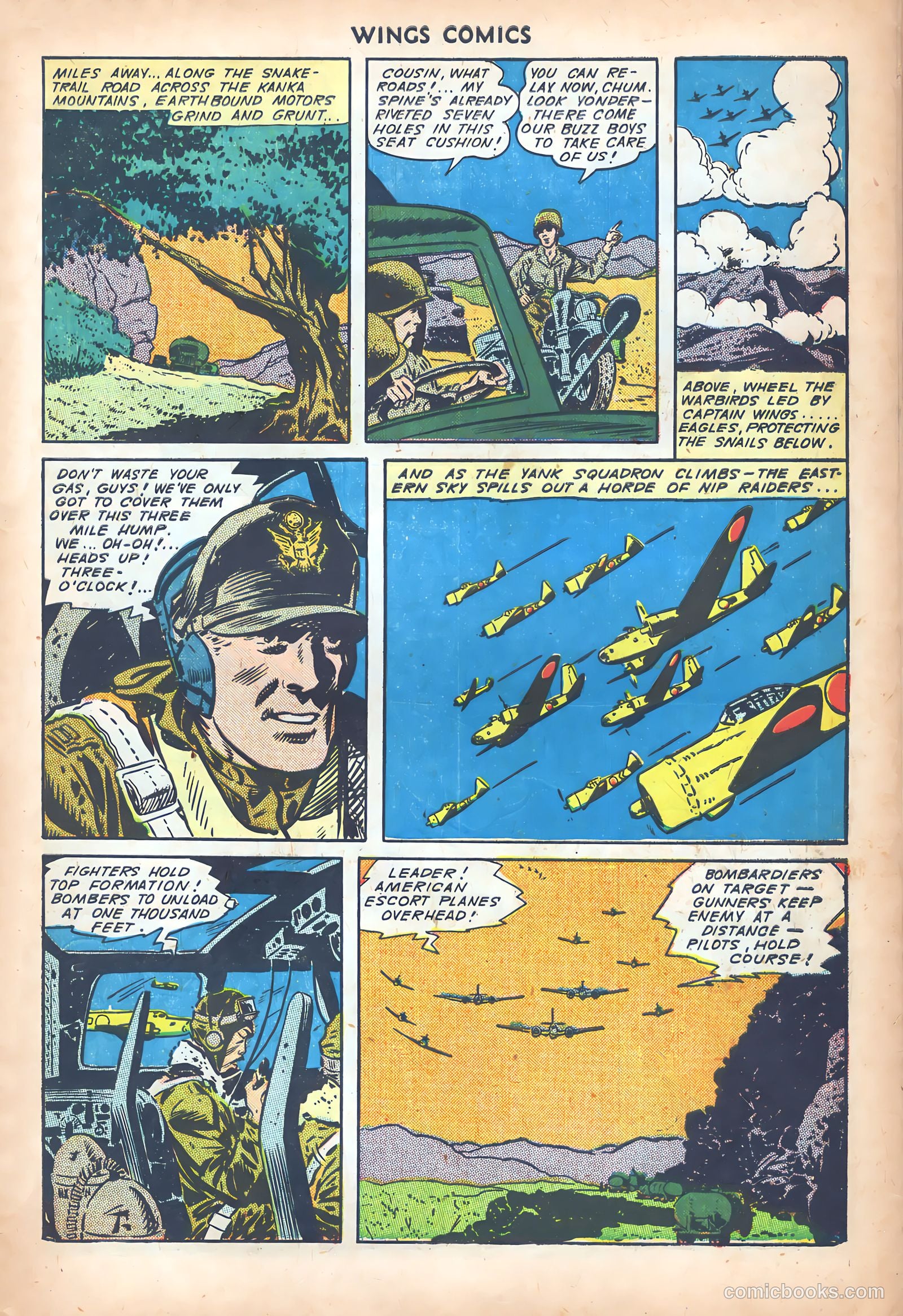 Wings Comics #48 (1944) — page 5 of 53