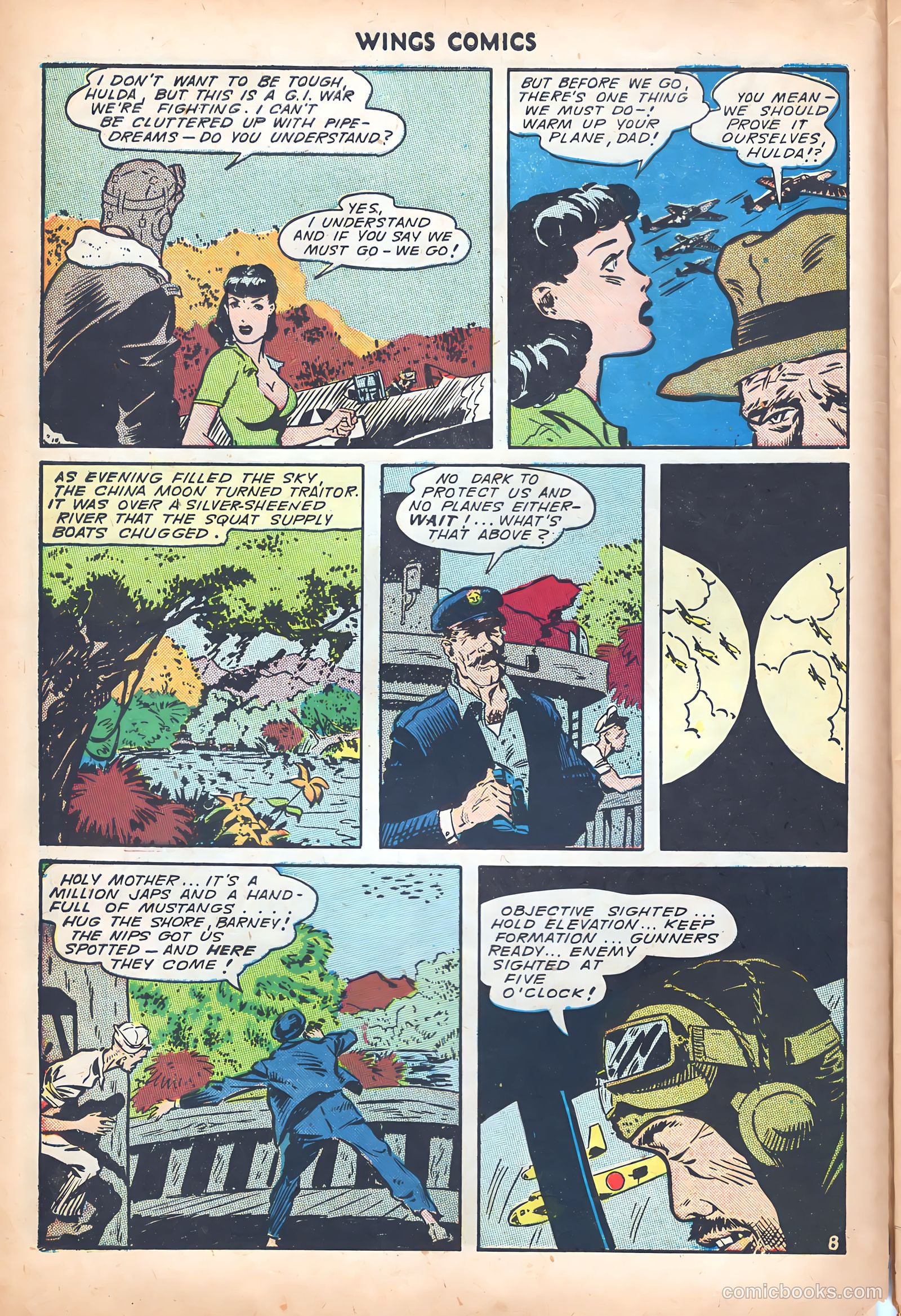 Wings Comics #48 (1944) — page 10 of 53