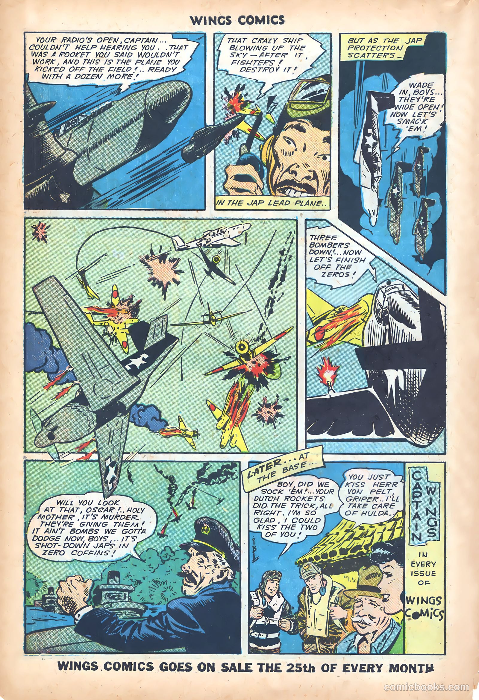 Wings Comics #48 (1944) — page 12 of 53