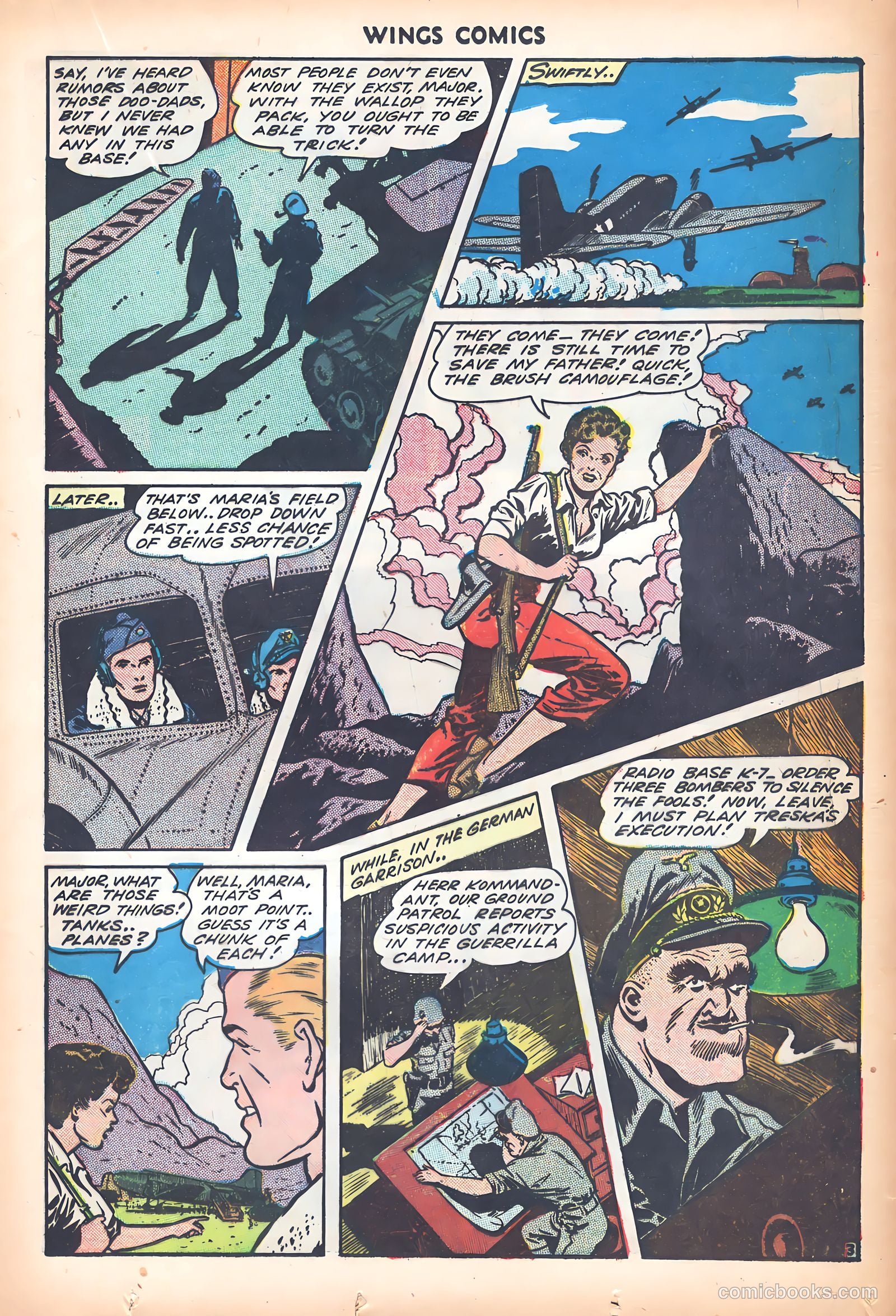 Wings Comics #48 (1944) — page 21 of 53
