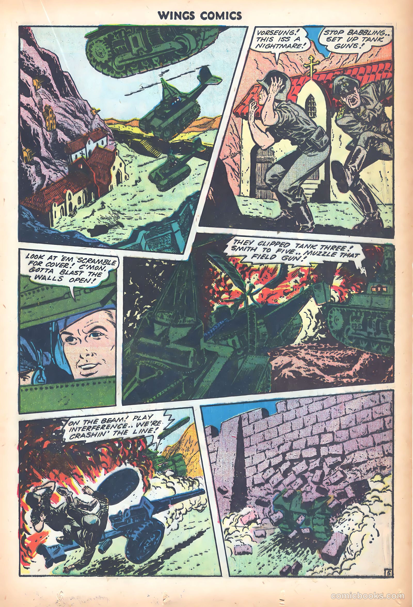 Wings Comics #48 (1944) — page 23 of 53