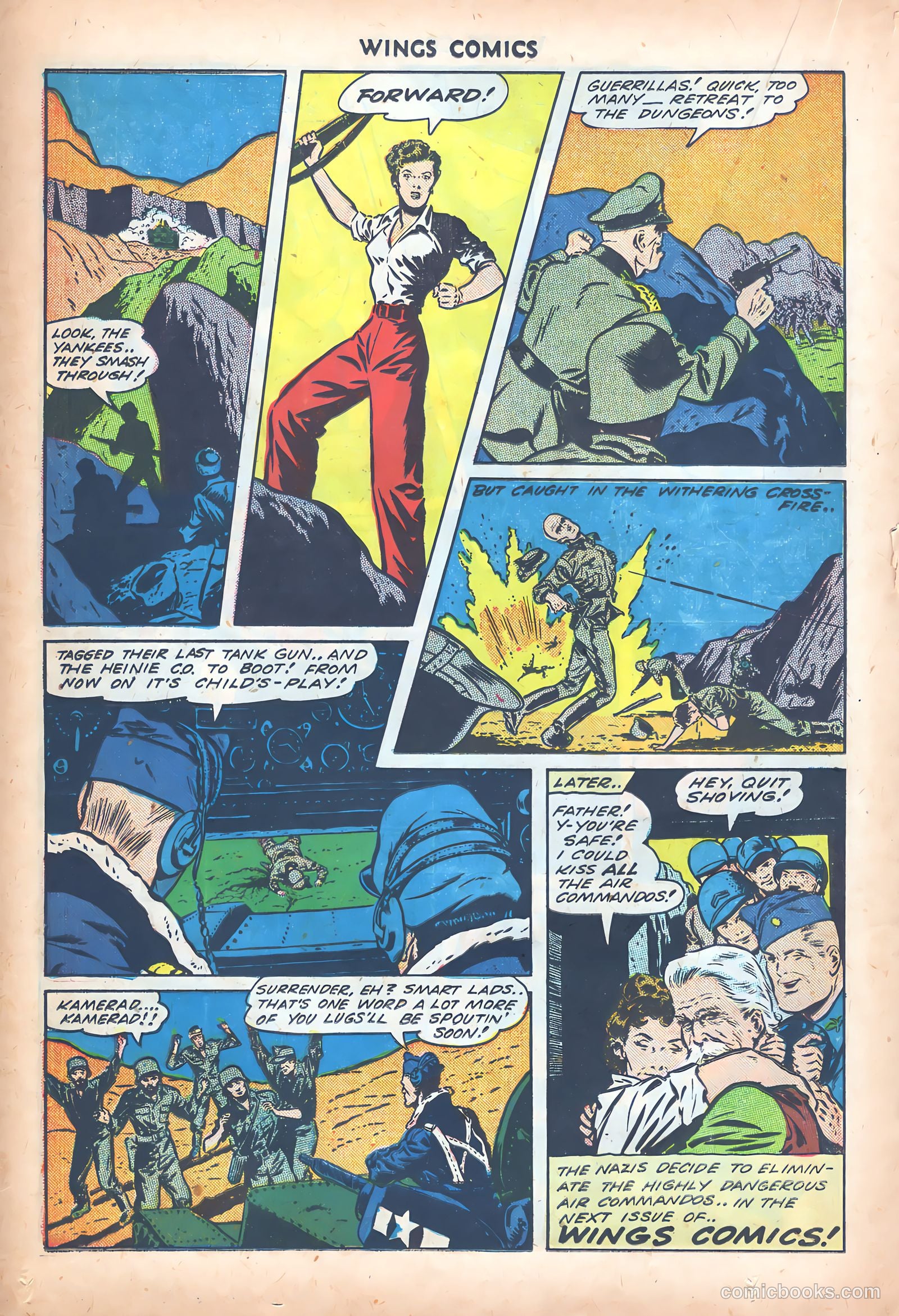 Wings Comics #48 (1944) — page 24 of 53