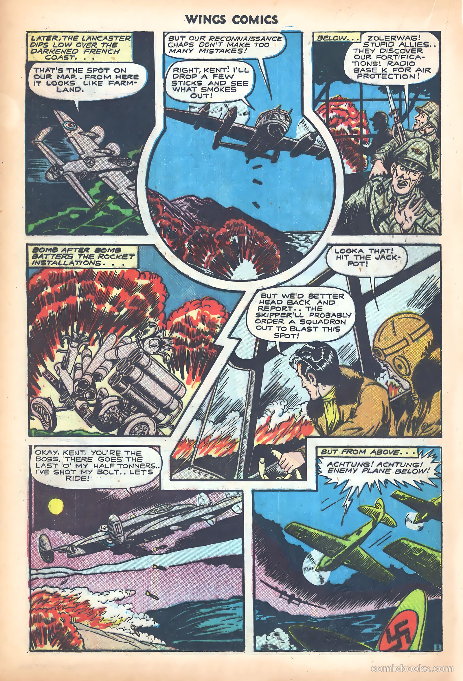 Wings Comics #48 (1944) — page 30 of 53