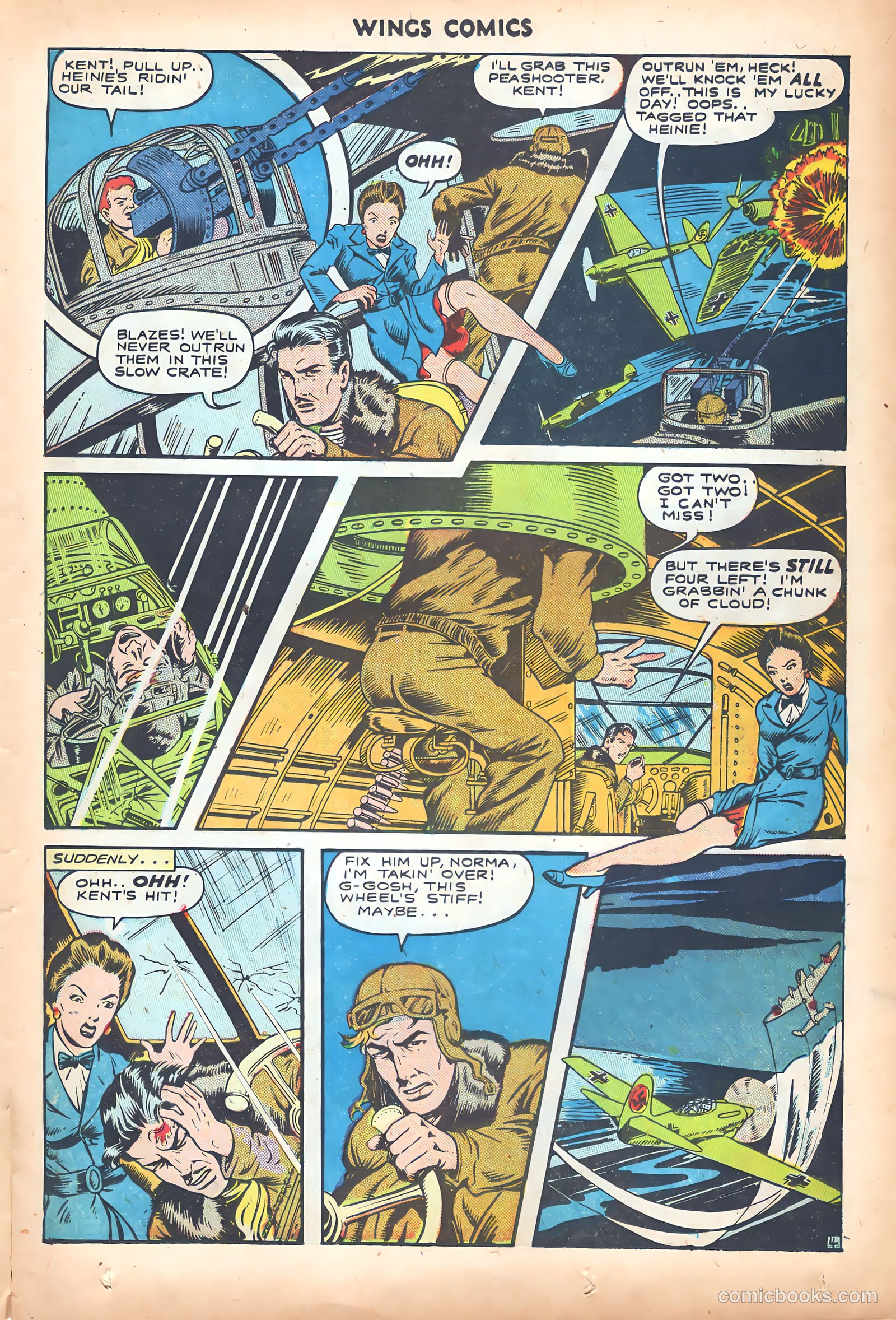Wings Comics #48 (1944) — page 31 of 53