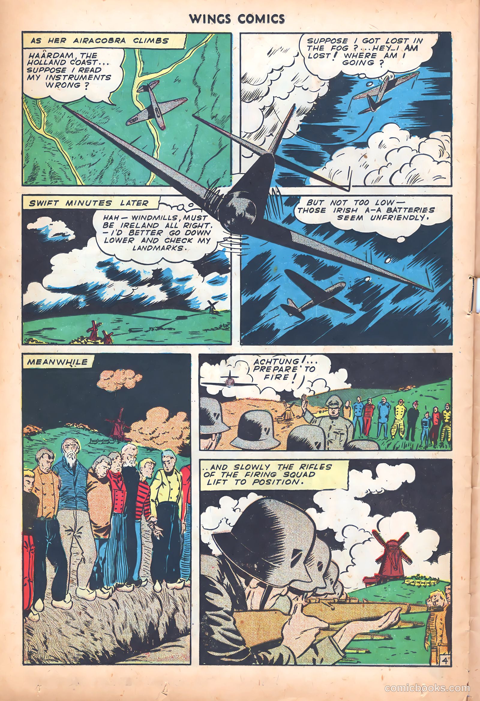Wings Comics #48 (1944) — page 38 of 53