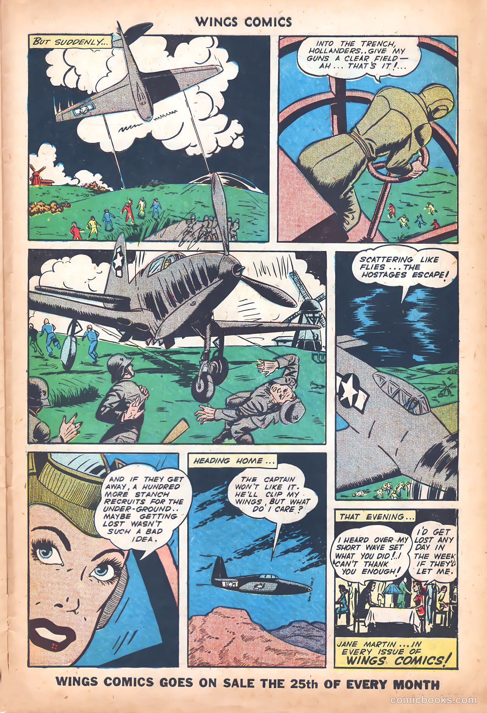 Wings Comics #48 (1944) — page 39 of 53
