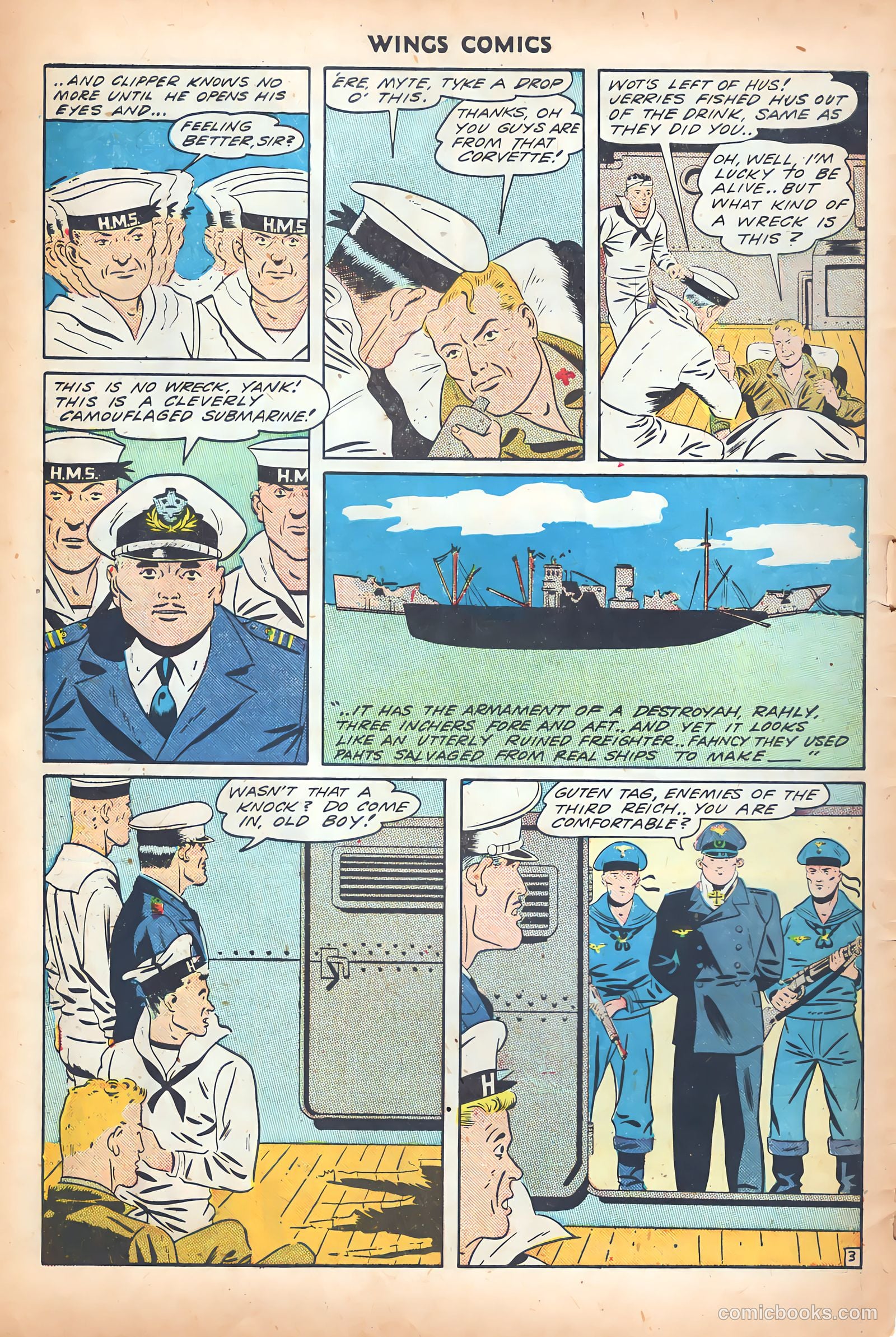 Wings Comics #48 (1944) — page 46 of 53