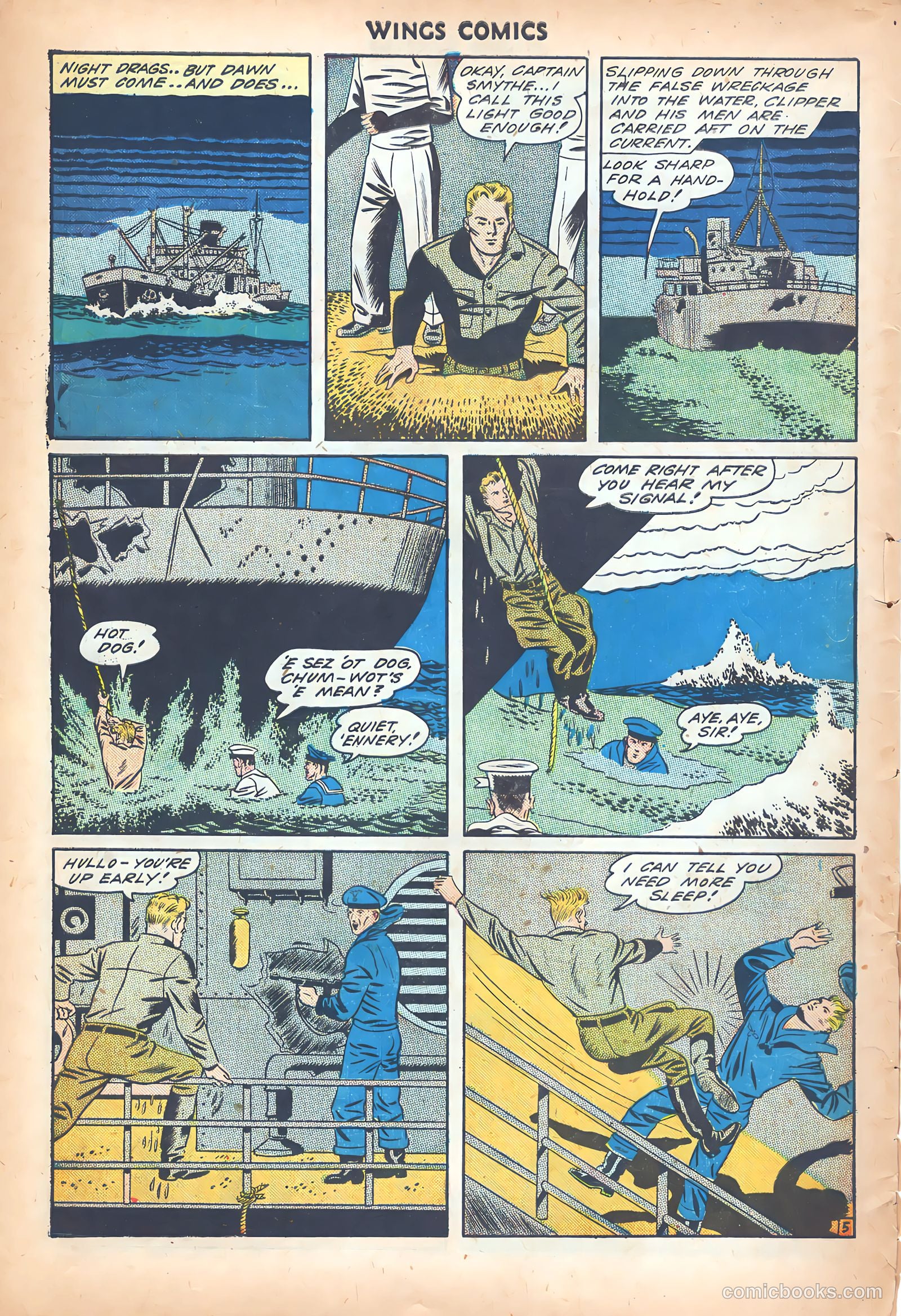 Wings Comics #48 (1944) — page 48 of 53