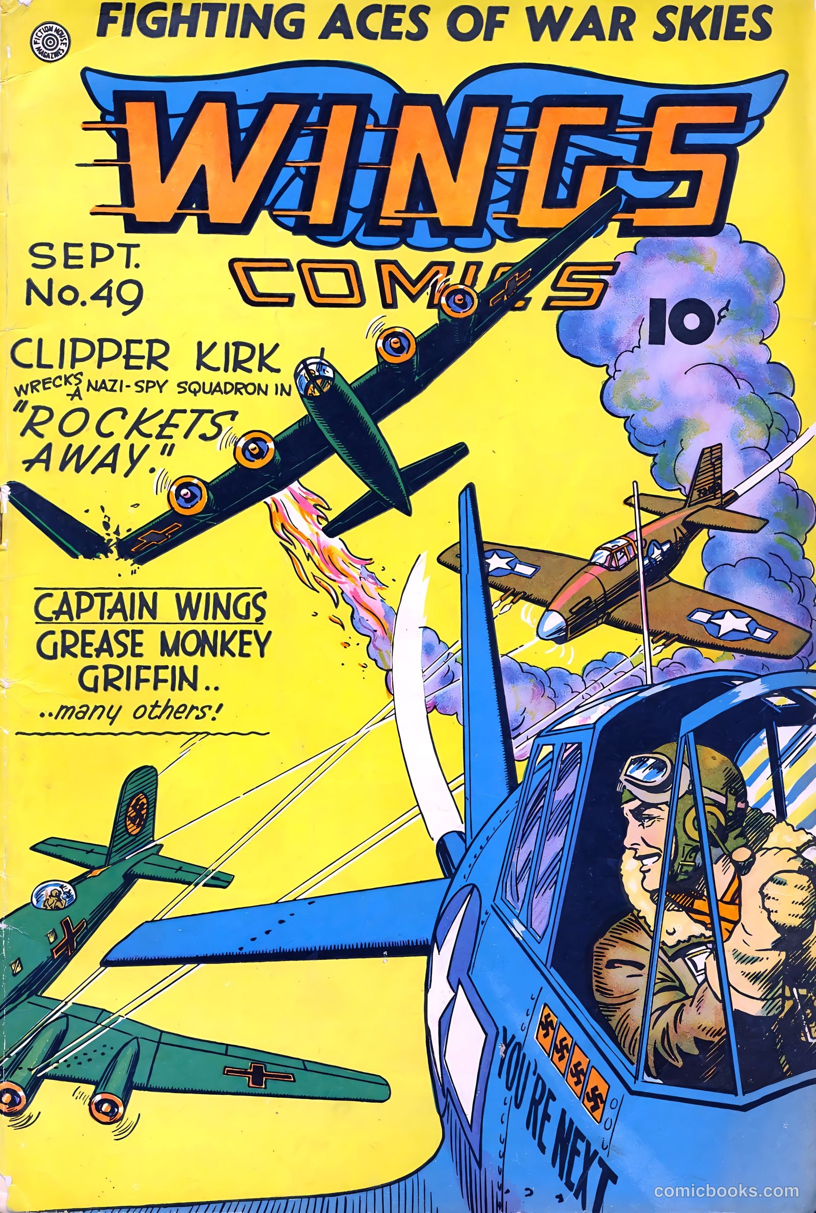 Wings Comics #49
