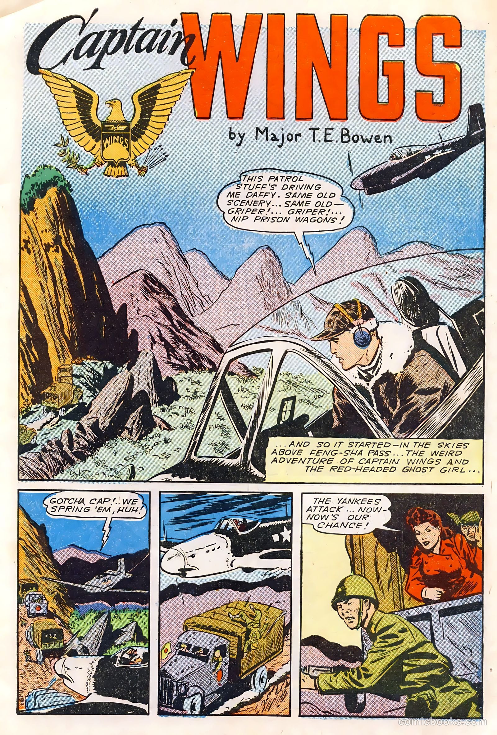 Wings Comics #49 (1944) — page 3 of 52