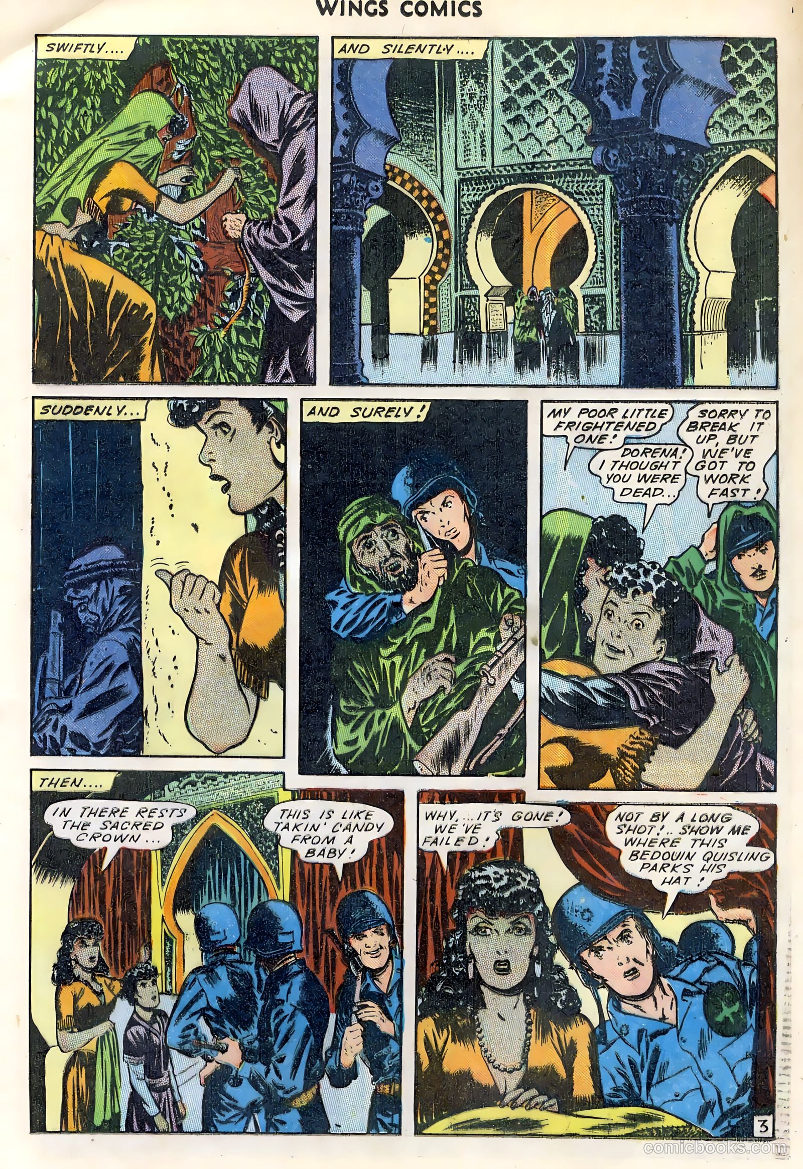 Wings Comics #49 (1944) — page 23 of 52