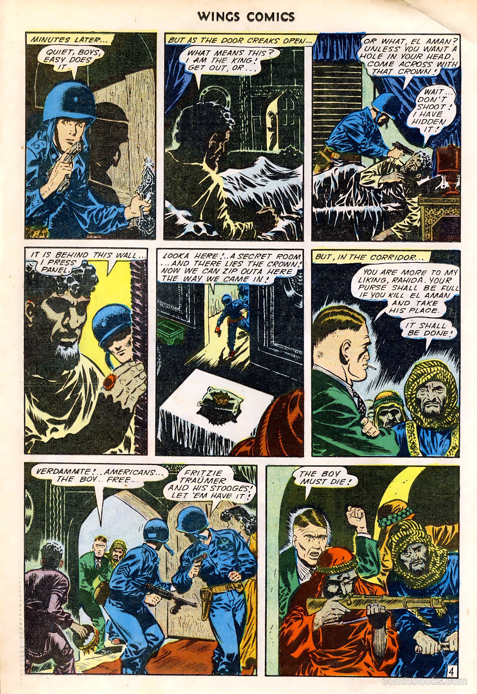 Wings Comics #49 (1944) — page 24 of 52