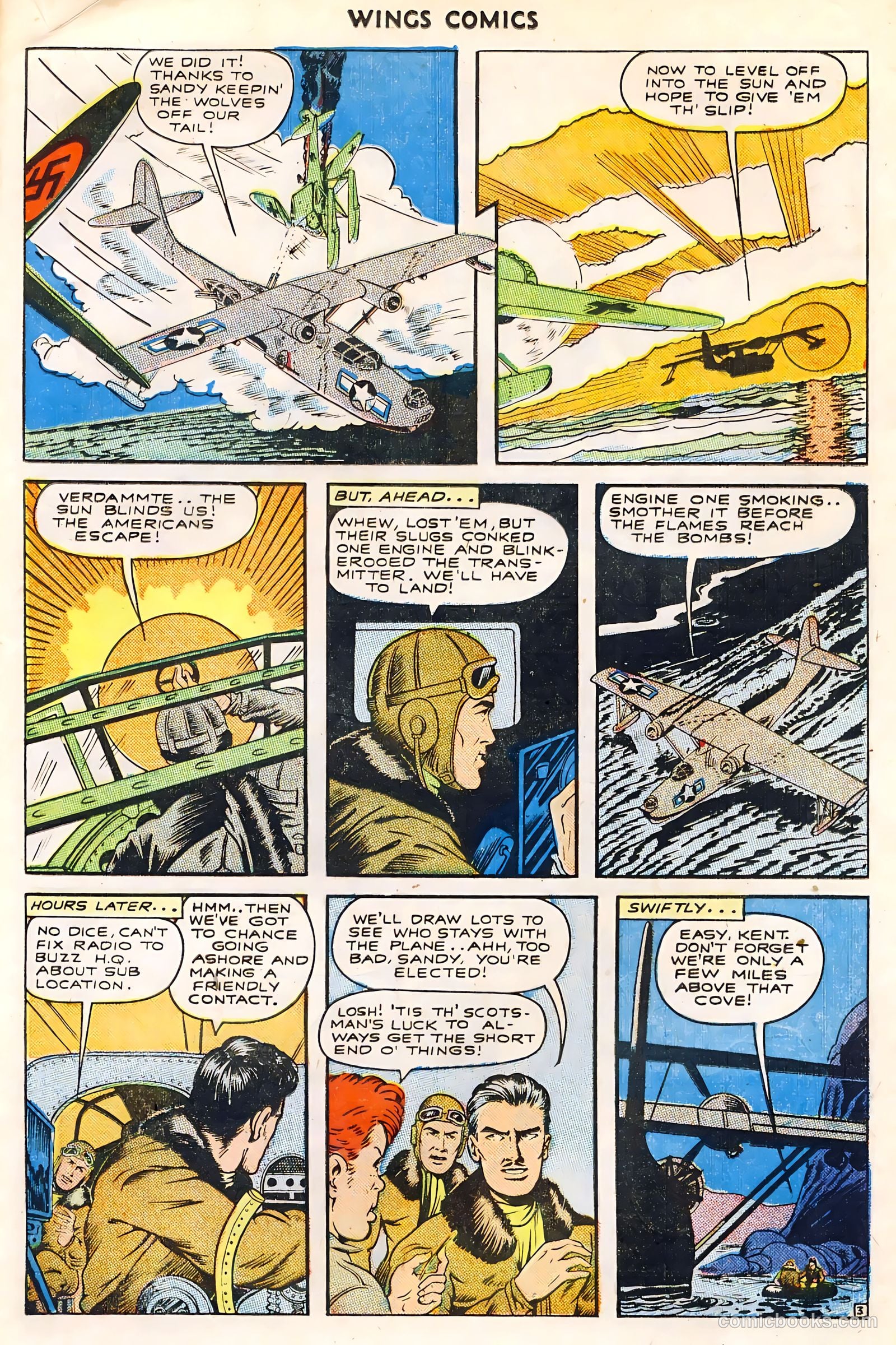 Wings Comics #49 (1944) — page 29 of 52