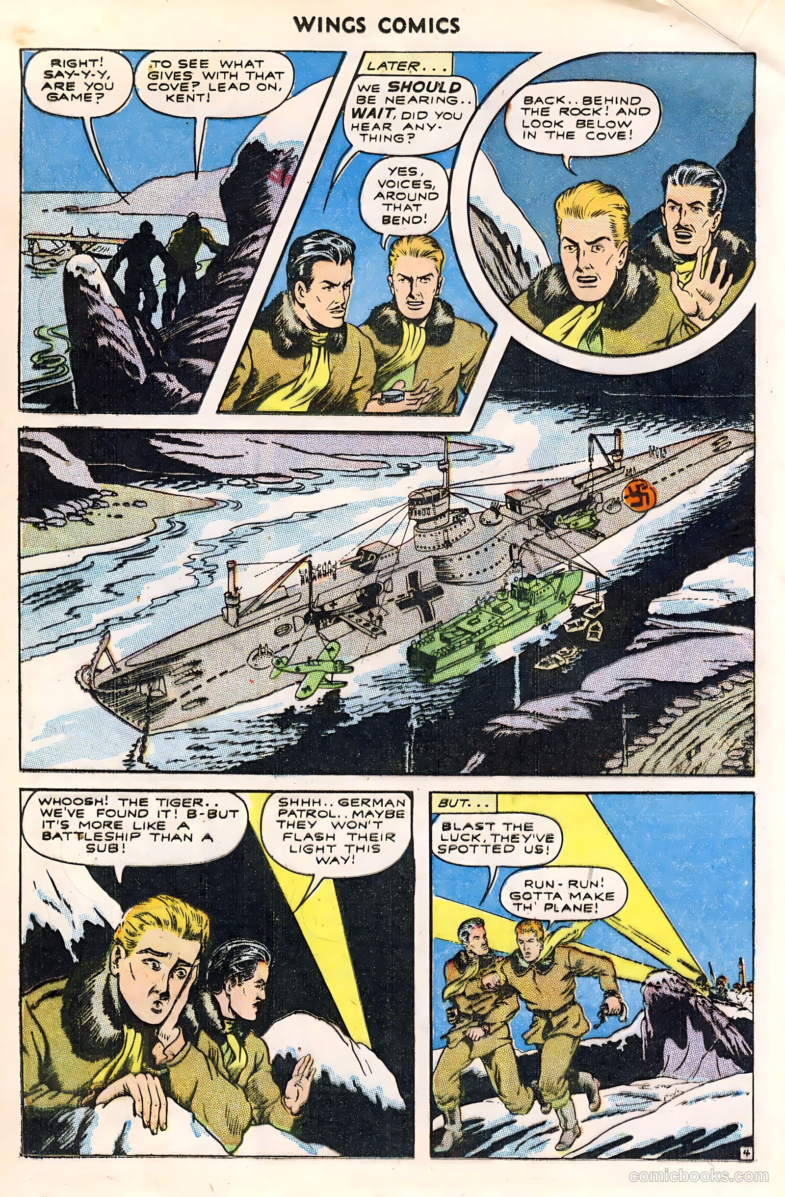 Wings Comics #49 (1944) — page 30 of 52
