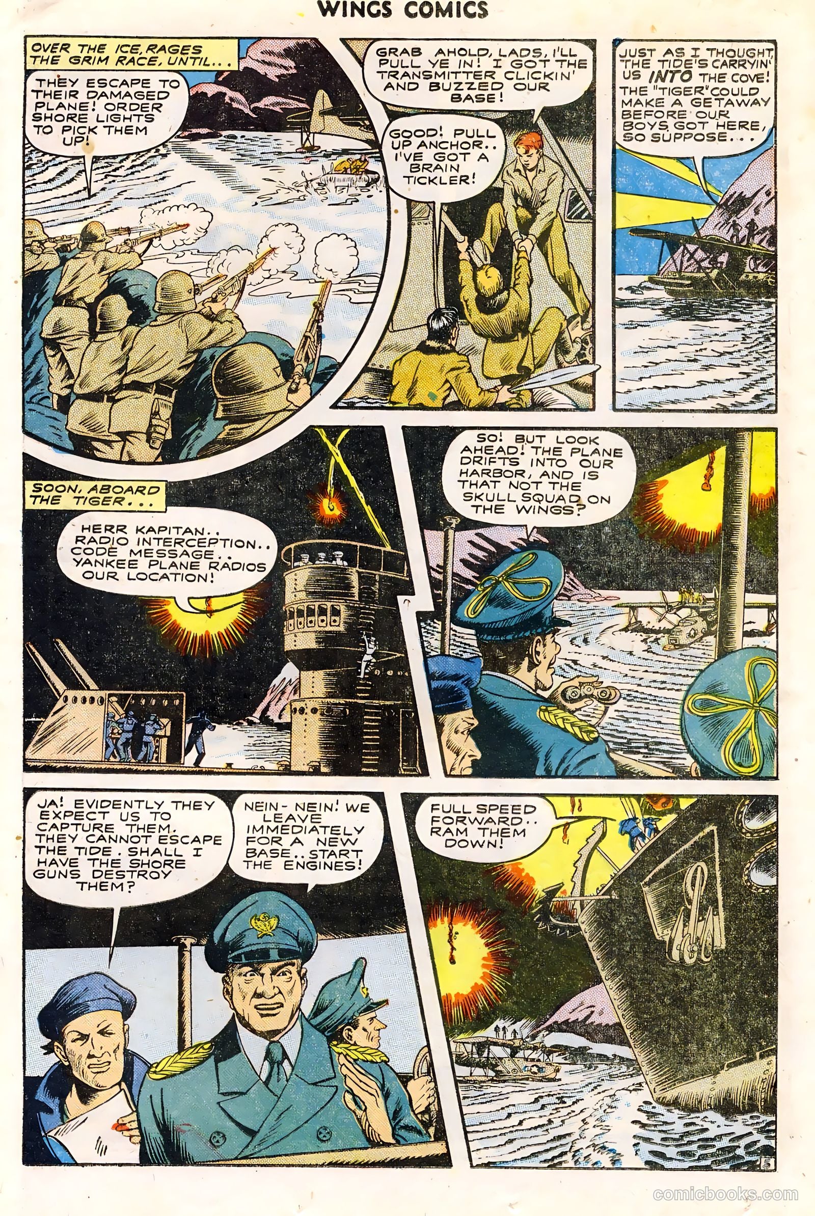 Wings Comics #49 (1944) — page 31 of 52