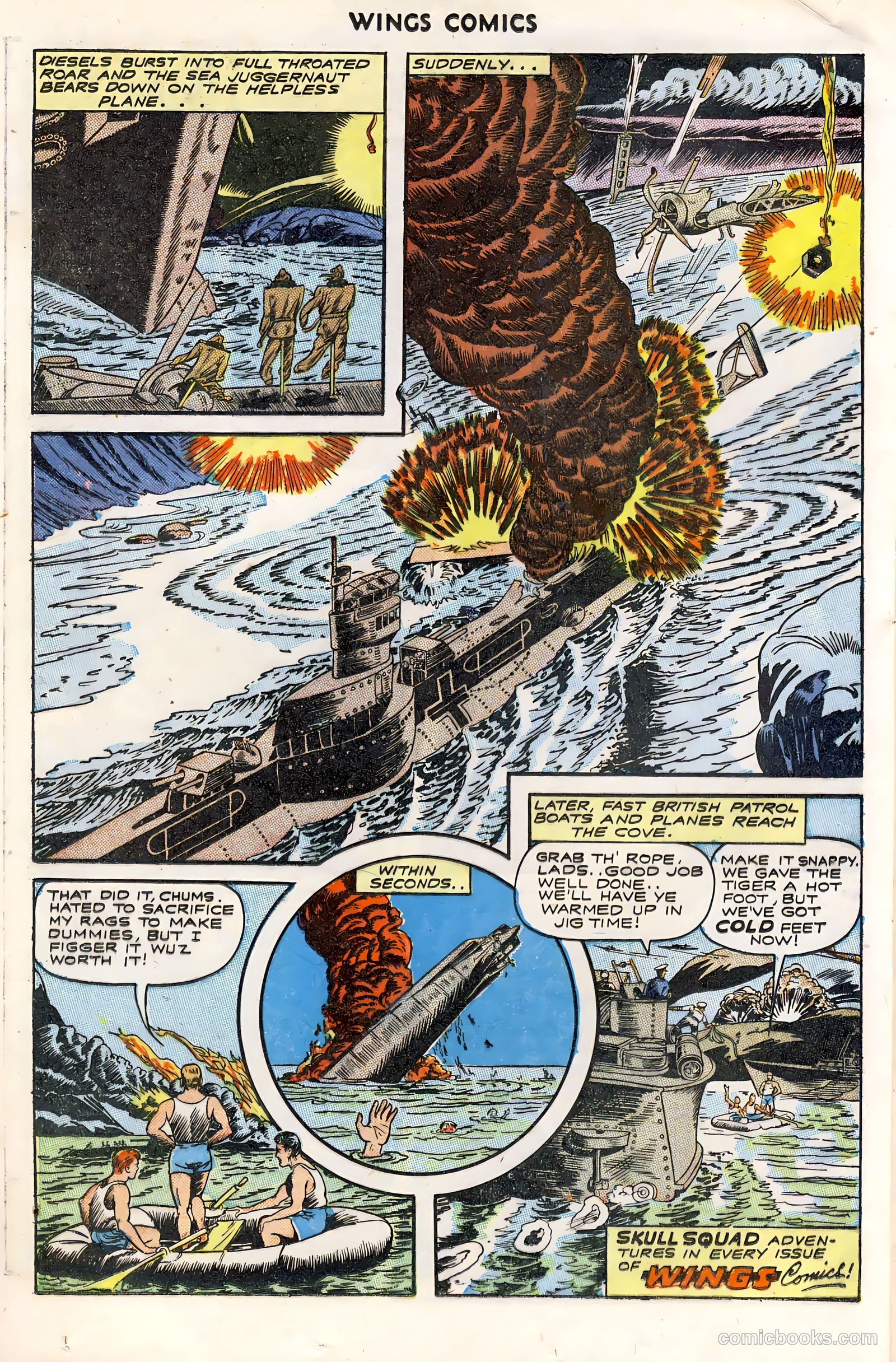Wings Comics #49 (1944) — page 32 of 52