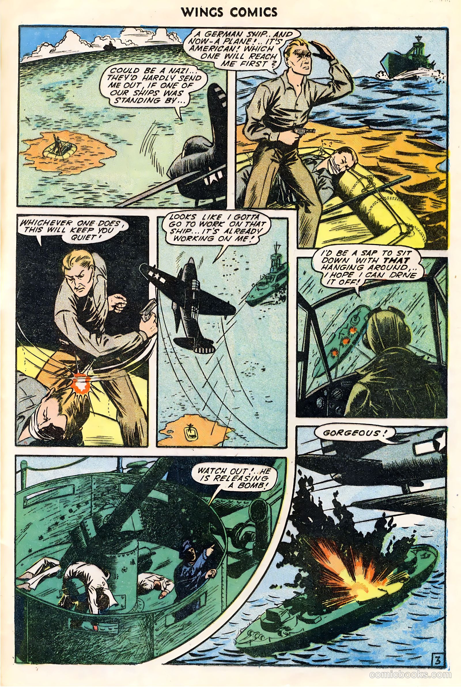 Wings Comics #49 (1944) — page 37 of 52