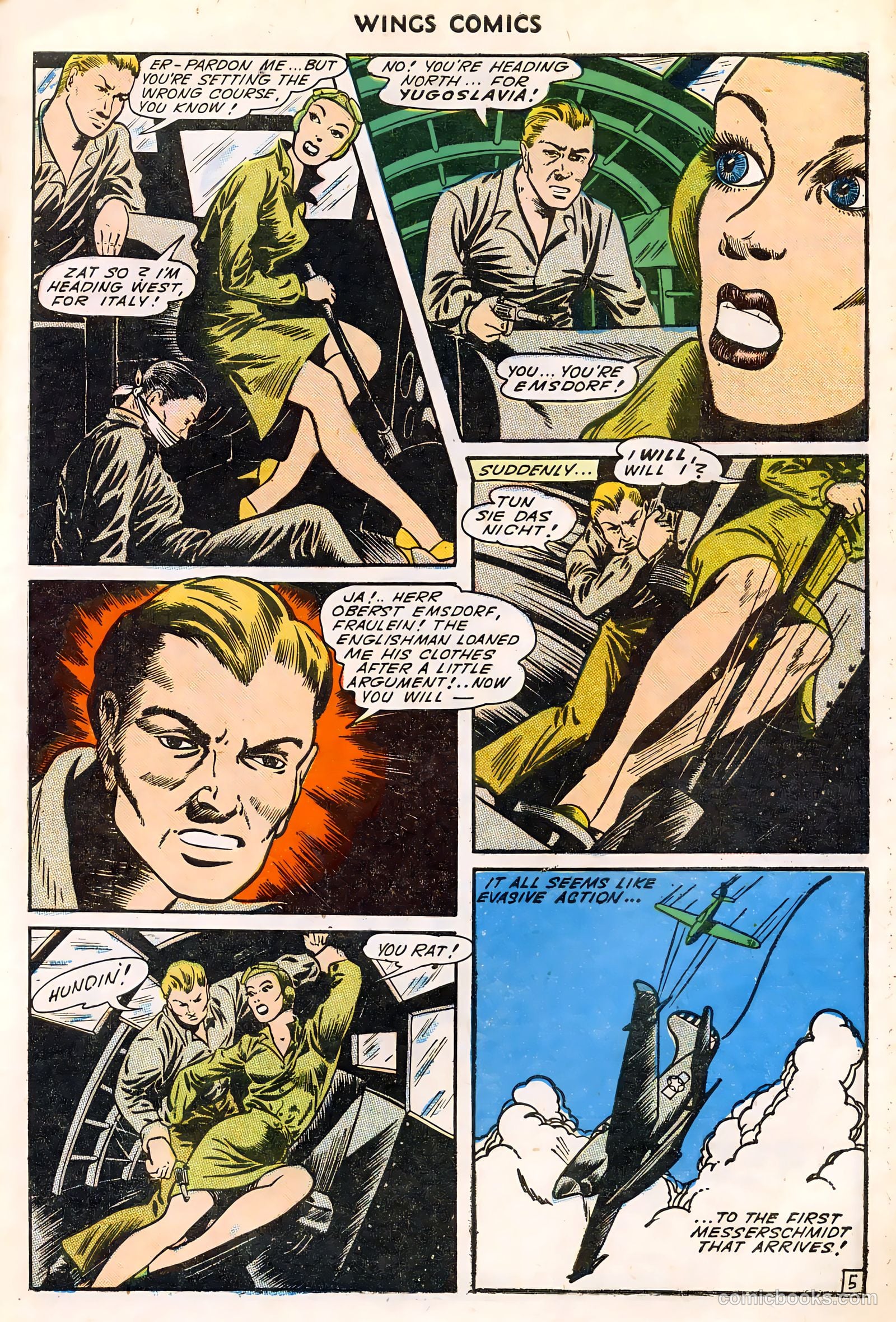 Wings Comics #49 (1944) — page 39 of 52