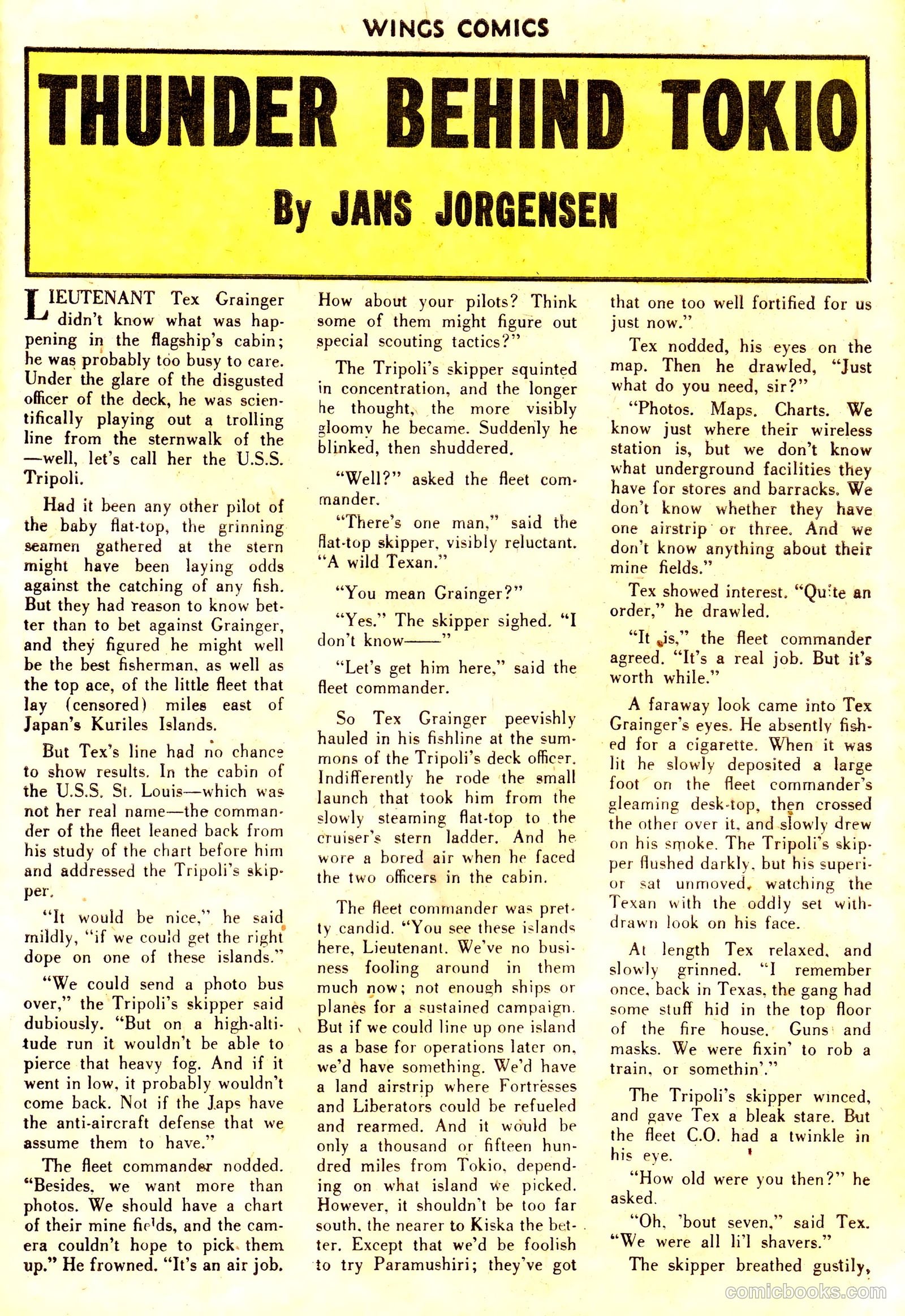 Wings Comics #49 (1944) — page 41 of 52