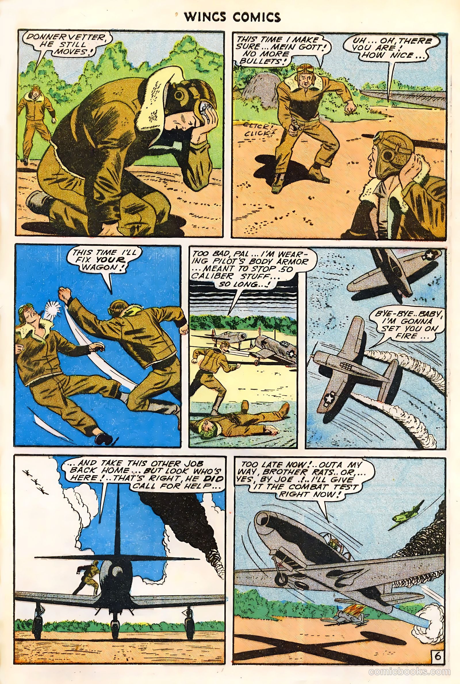 Wings Comics #49 (1944) — page 49 of 52