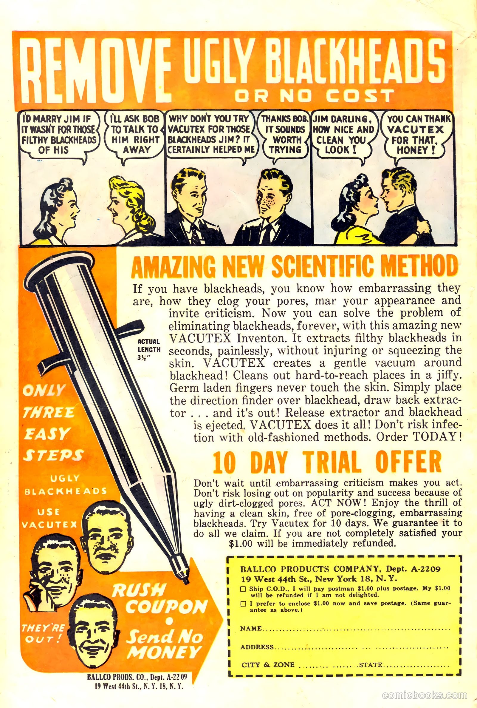 Wings Comics #49 (1944) — page 52 of 52