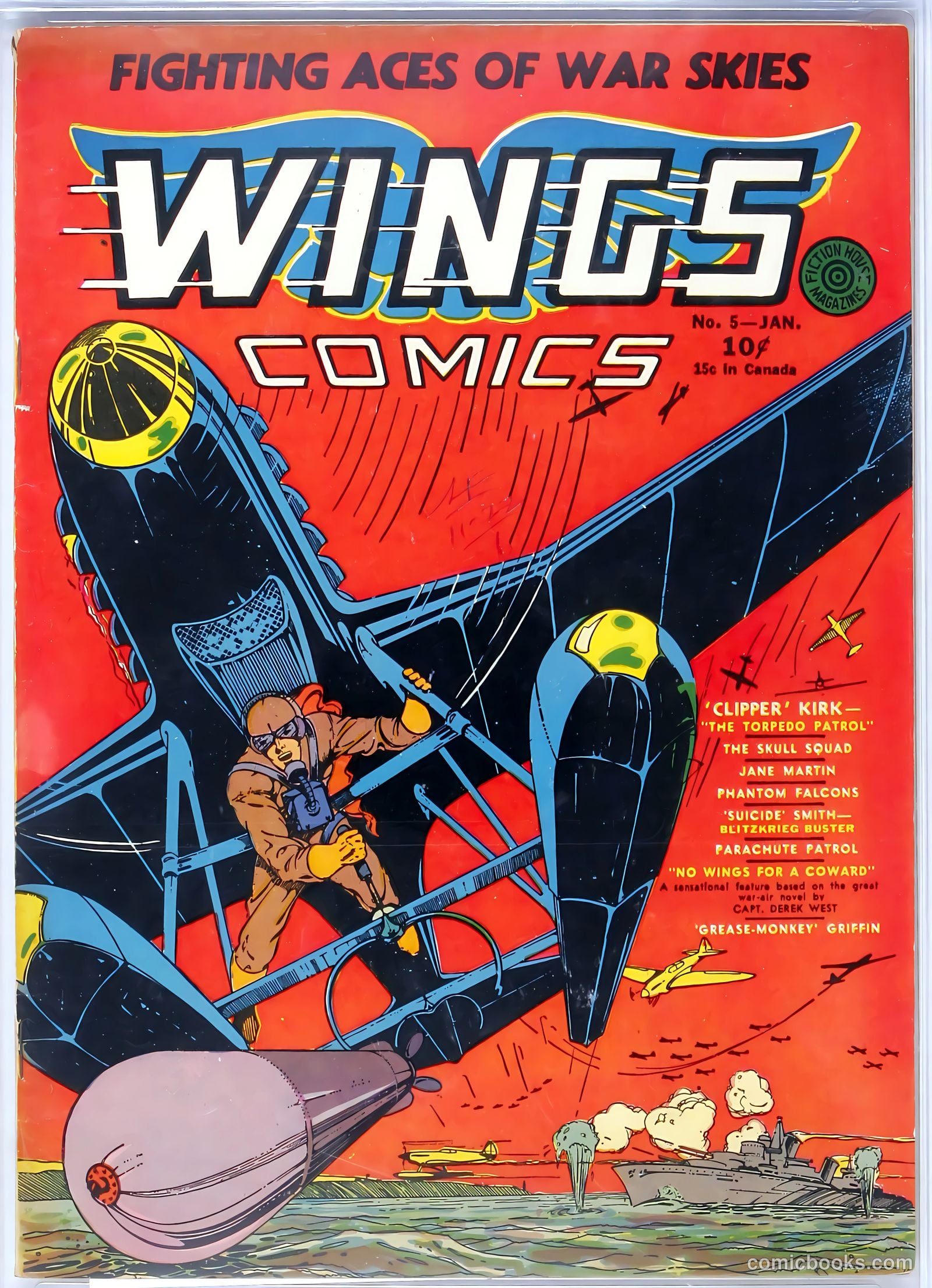 Wings Comics #5